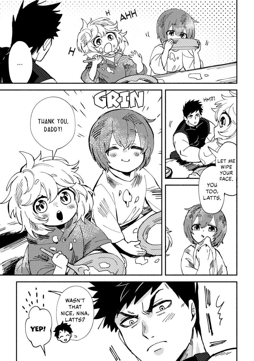 Akuninzura shita B-kyuu Boukensha - Shujinkou to Sono Osananajimi-tachi no Papa ni naru Chapter 0 page 40 - 