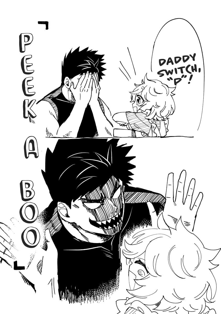 Akuninzura shita B-kyuu Boukensha - Shujinkou to Sono Osananajimi-tachi no Papa ni naru Chapter 0 page 85 - 