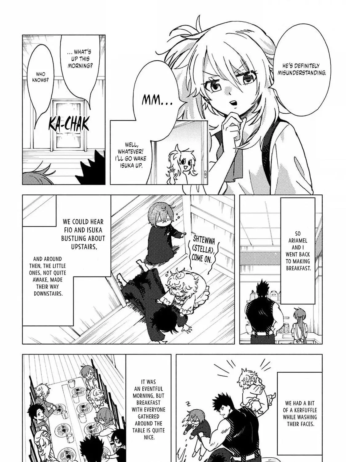 Akuninzura shita B-kyuu Boukensha - Shujinkou to Sono Osananajimi-tachi no Papa ni naru Chapter 13.1 page 8 - 