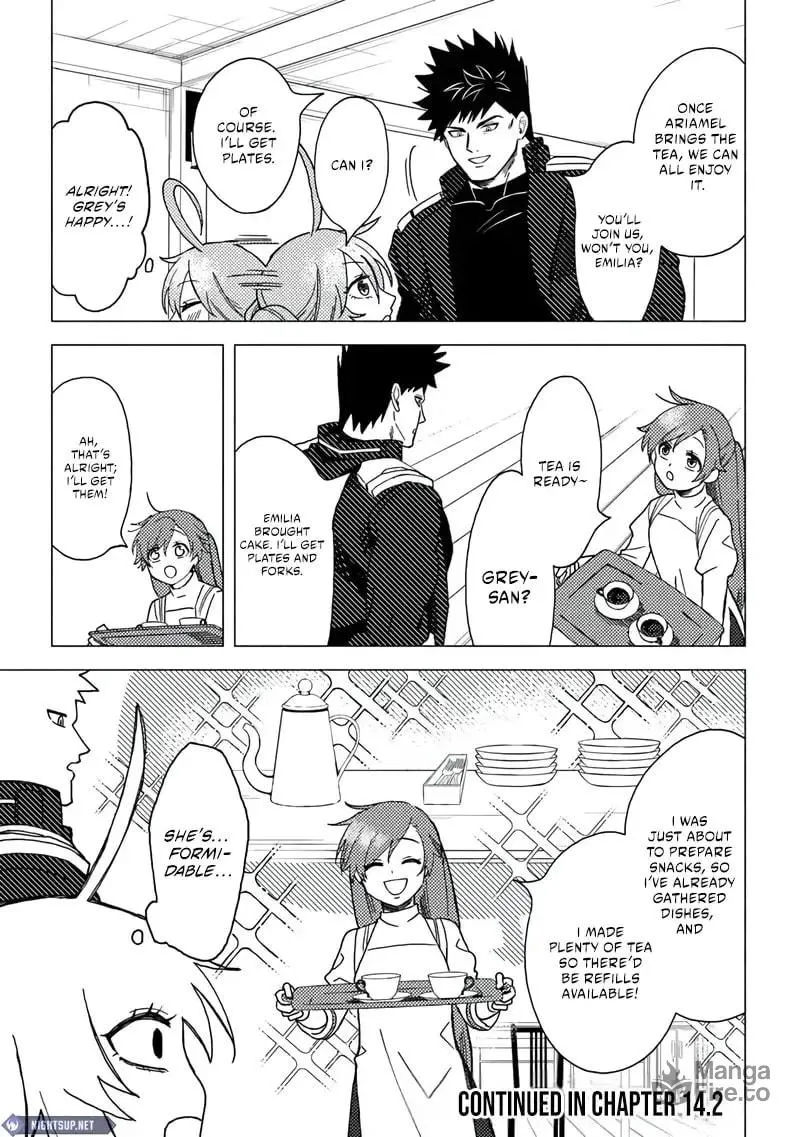 Akuninzura shita B-kyuu Boukensha - Shujinkou to Sono Osananajimi-tachi no Papa ni naru Chapter 14.1 page 12 - 