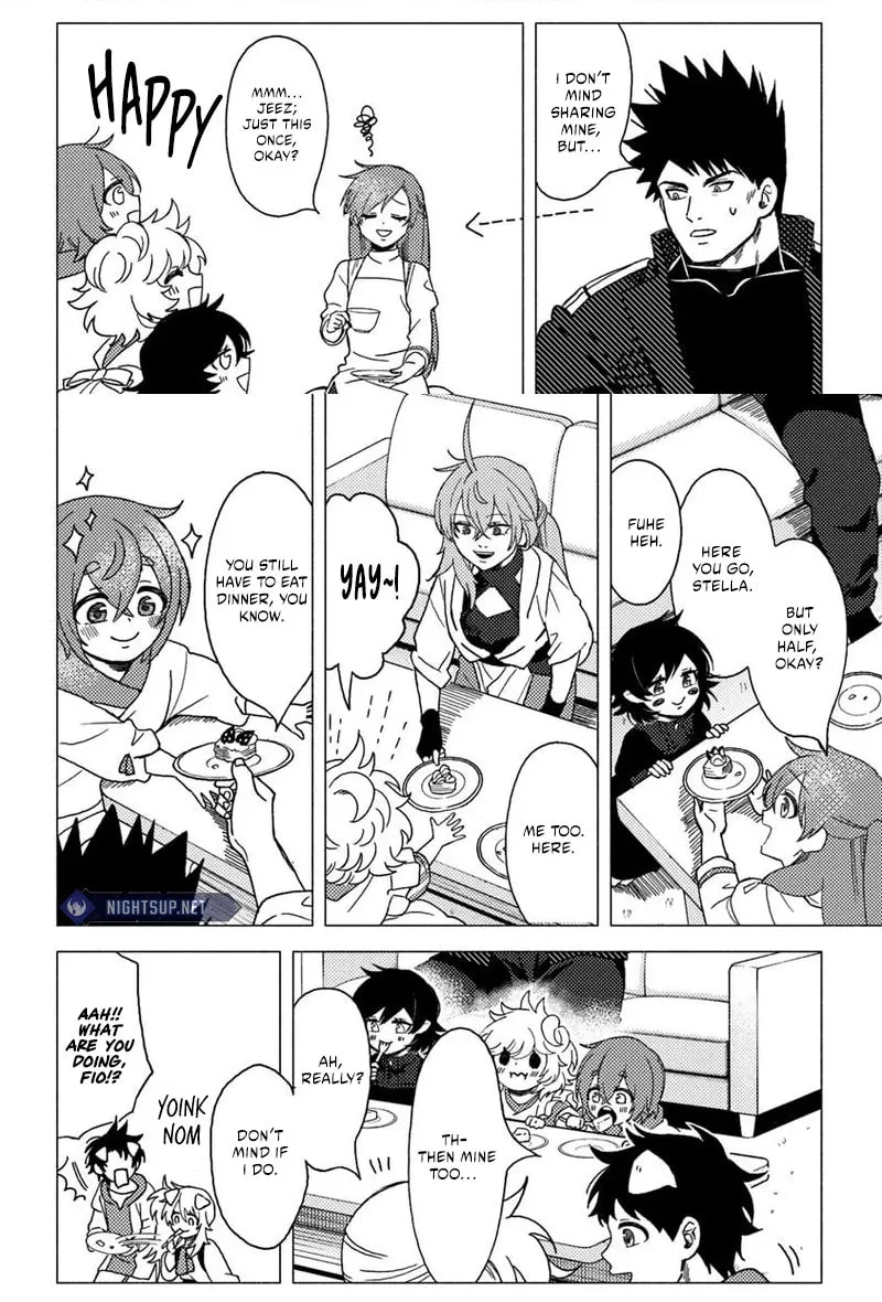 Akuninzura shita B-kyuu Boukensha - Shujinkou to Sono Osananajimi-tachi no Papa ni naru Chapter 14.2 page 8 - 