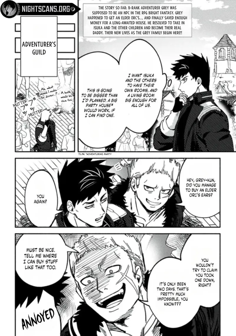 Akuninzura shita B-kyuu Boukensha - Shujinkou to Sono Osananajimi-tachi no Papa ni naru Chapter 3.1 page 4 - 