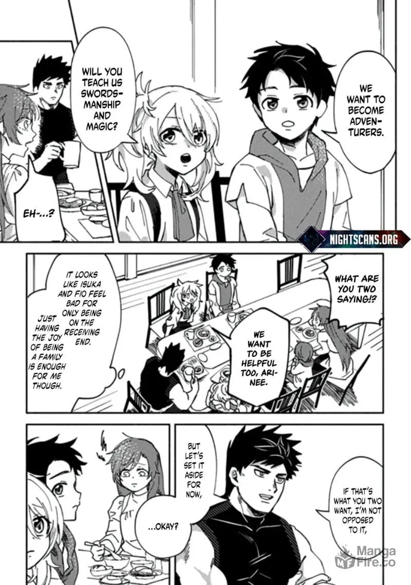 Akuninzura shita B-kyuu Boukensha - Shujinkou to Sono Osananajimi-tachi no Papa ni naru Chapter 4.1 page 12 - 
