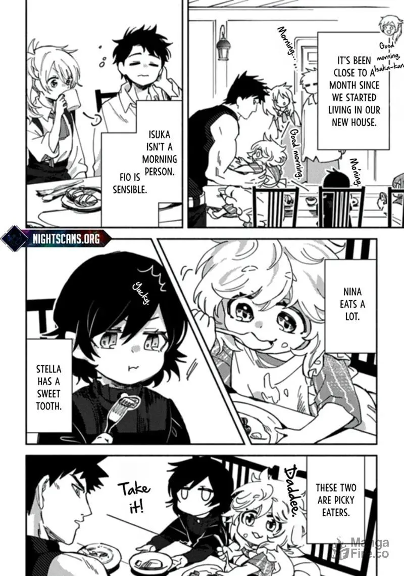 Akuninzura shita B-kyuu Boukensha - Shujinkou to Sono Osananajimi-tachi no Papa ni naru Chapter 4.1 page 3 - 