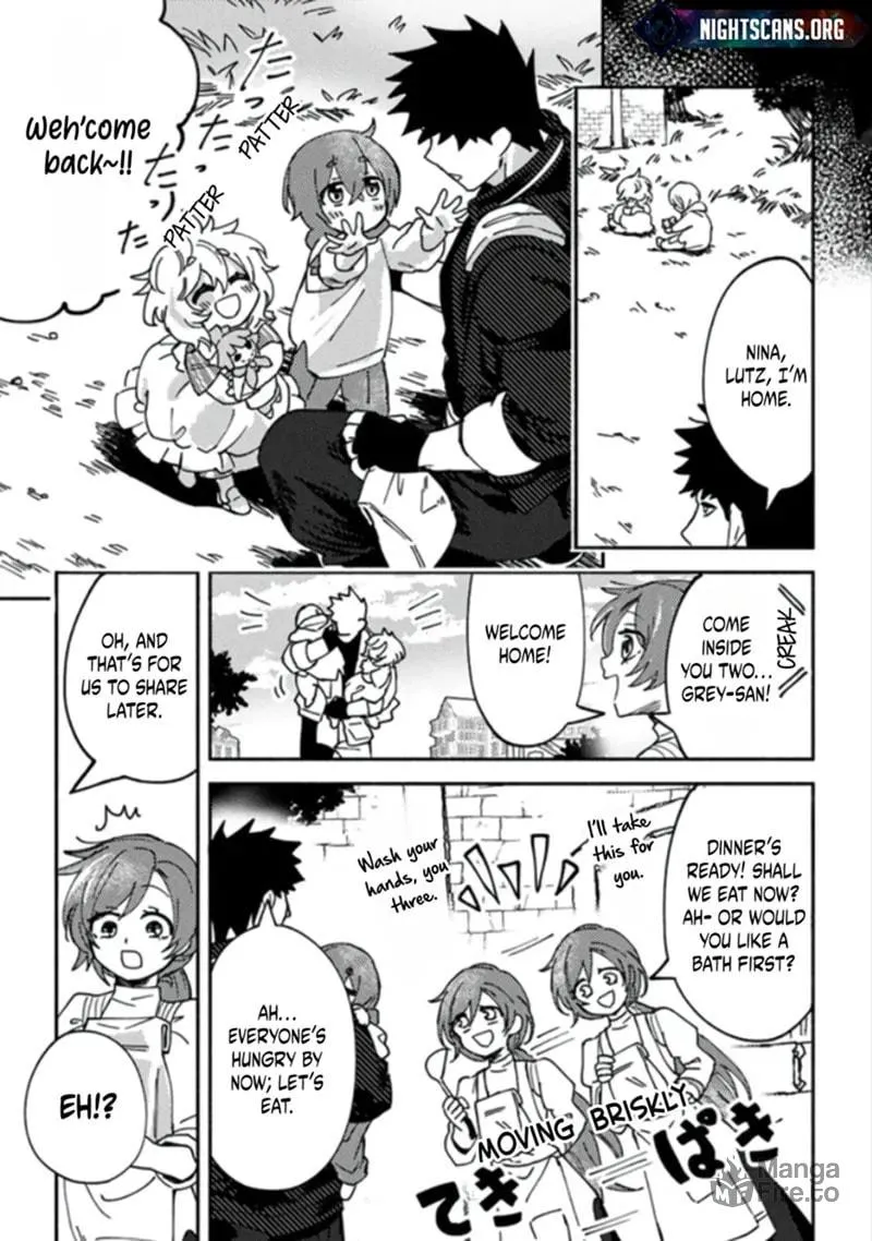 Akuninzura shita B-kyuu Boukensha - Shujinkou to Sono Osananajimi-tachi no Papa ni naru Chapter 4.1 page 10 - 