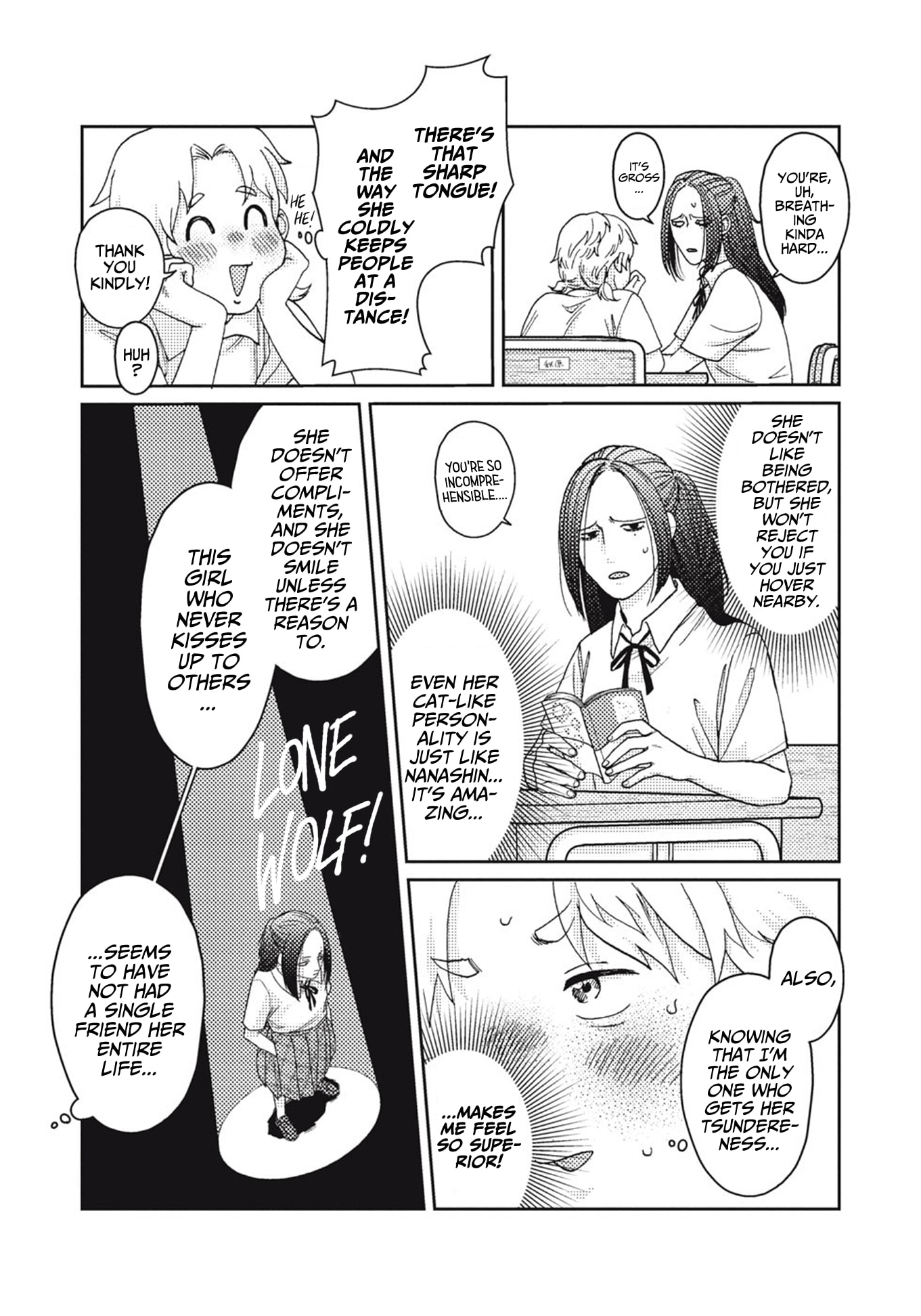 Akutsu-san wa Oshi ni Niteiru Chapter 0 page 8 - 