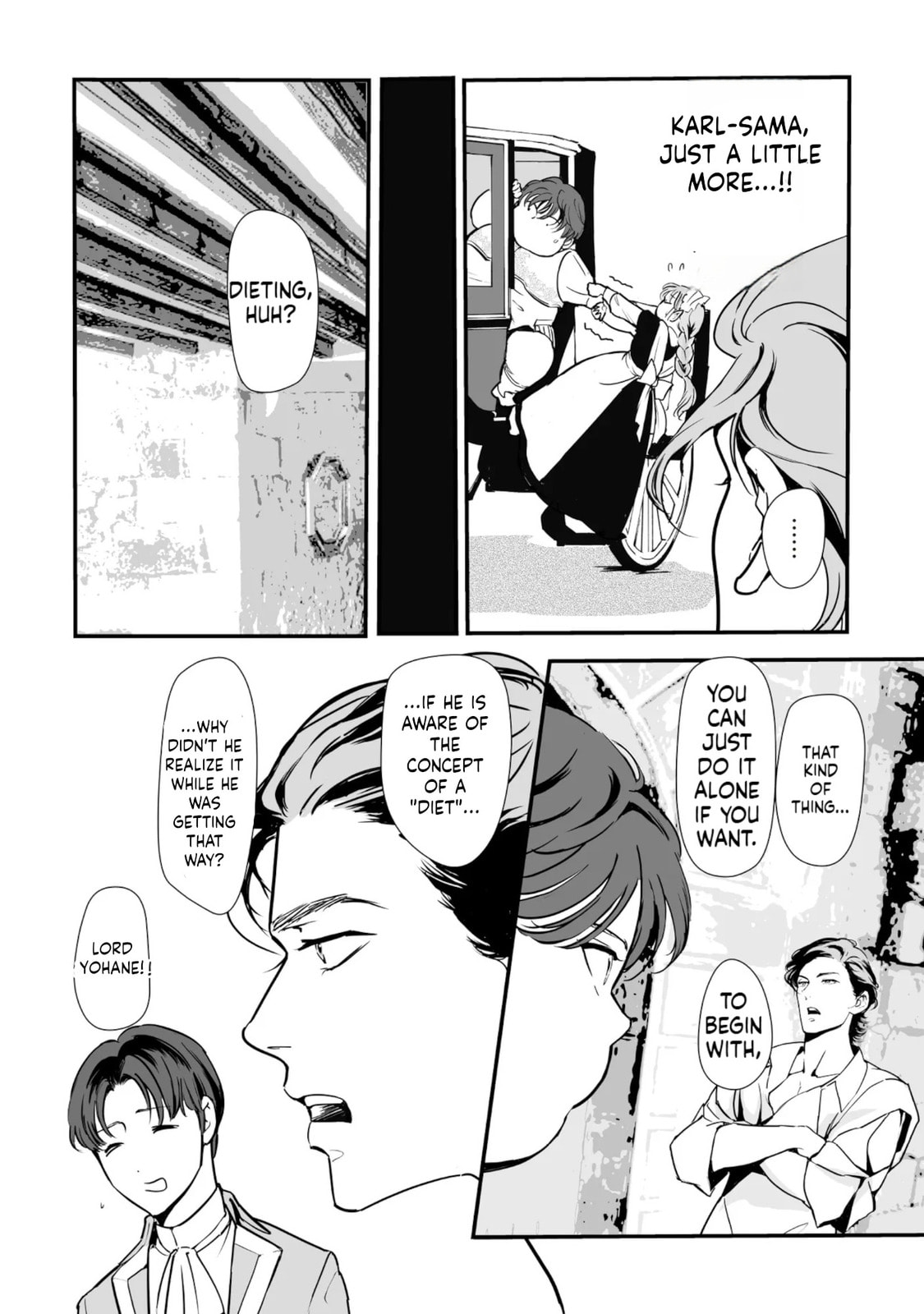 Akuyaku ga Ippai Detekuru Eroge no Kimodebu Akuyaku Kizoku ni Tensei shita. Yasete, Hametsu Kaihi shi Akuyaku-tachi ni Yoru Hanzai wo Mizen ni Fuseide Slow Life wo Mezasu Chapter 2 page 22 - 
