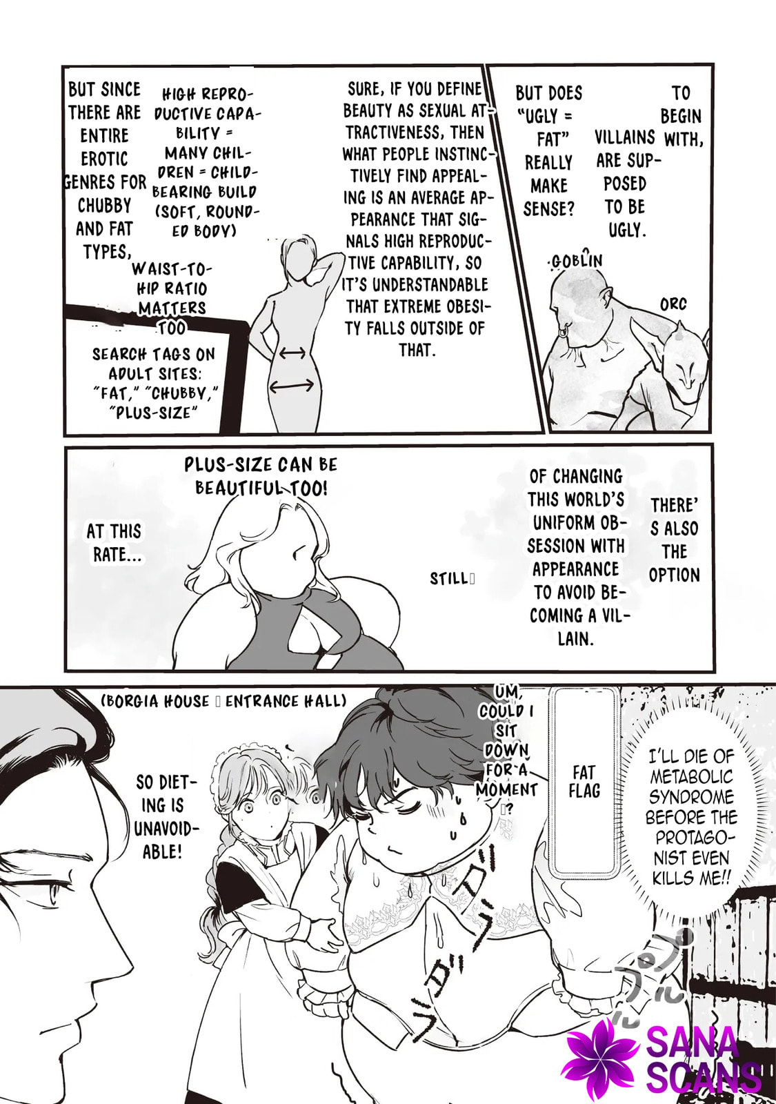 Akuyaku ga Ippai Detekuru Eroge no Kimodebu Akuyaku Kizoku ni Tensei shita. Yasete, Hametsu Kaihi shi Akuyaku-tachi ni Yoru Hanzai wo Mizen ni Fuseide Slow Life wo Mezasu Chapter 3 page 1 - 