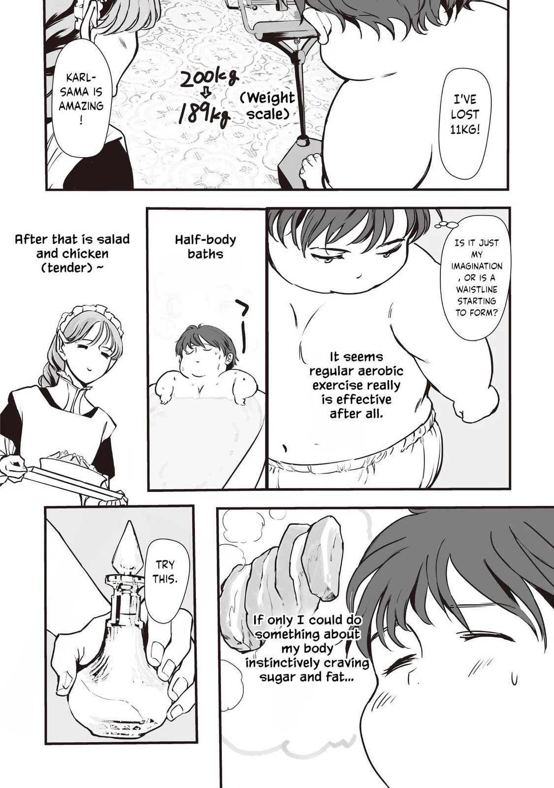 Akuyaku ga Ippai Detekuru Eroge no Kimodebu Akuyaku Kizoku ni Tensei shita. Yasete, Hametsu Kaihi shi Akuyaku-tachi ni Yoru Hanzai wo Mizen ni Fuseide Slow Life wo Mezasu Chapter 4.2 page 9 - 