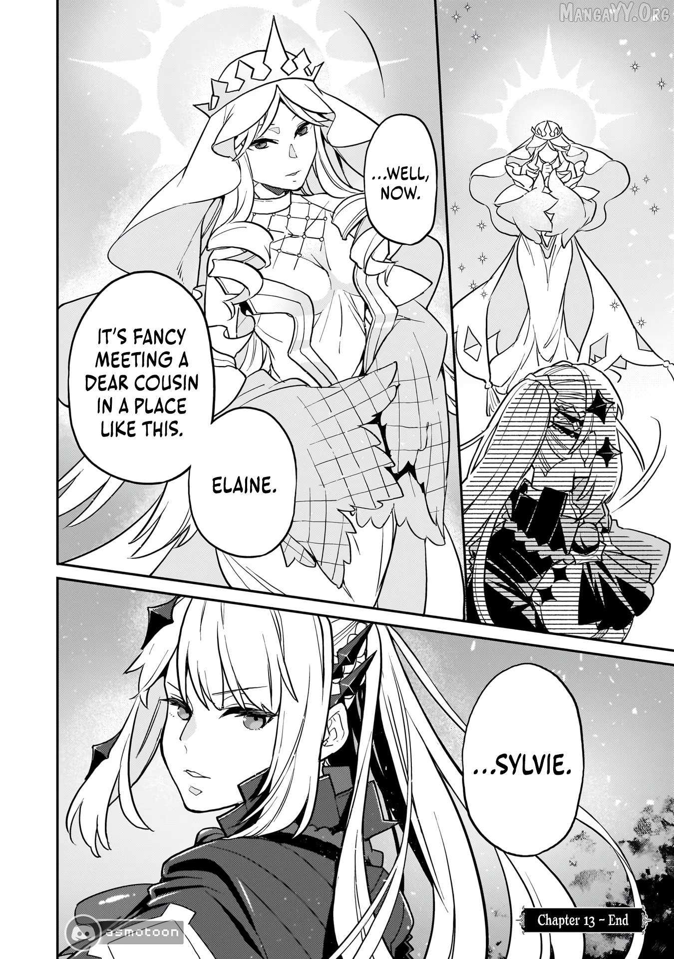 Akuyaku Ikka no Okugata, Shi ni Modori shite Kokoro wo Irekaeru Chapter 13 page 34 - 