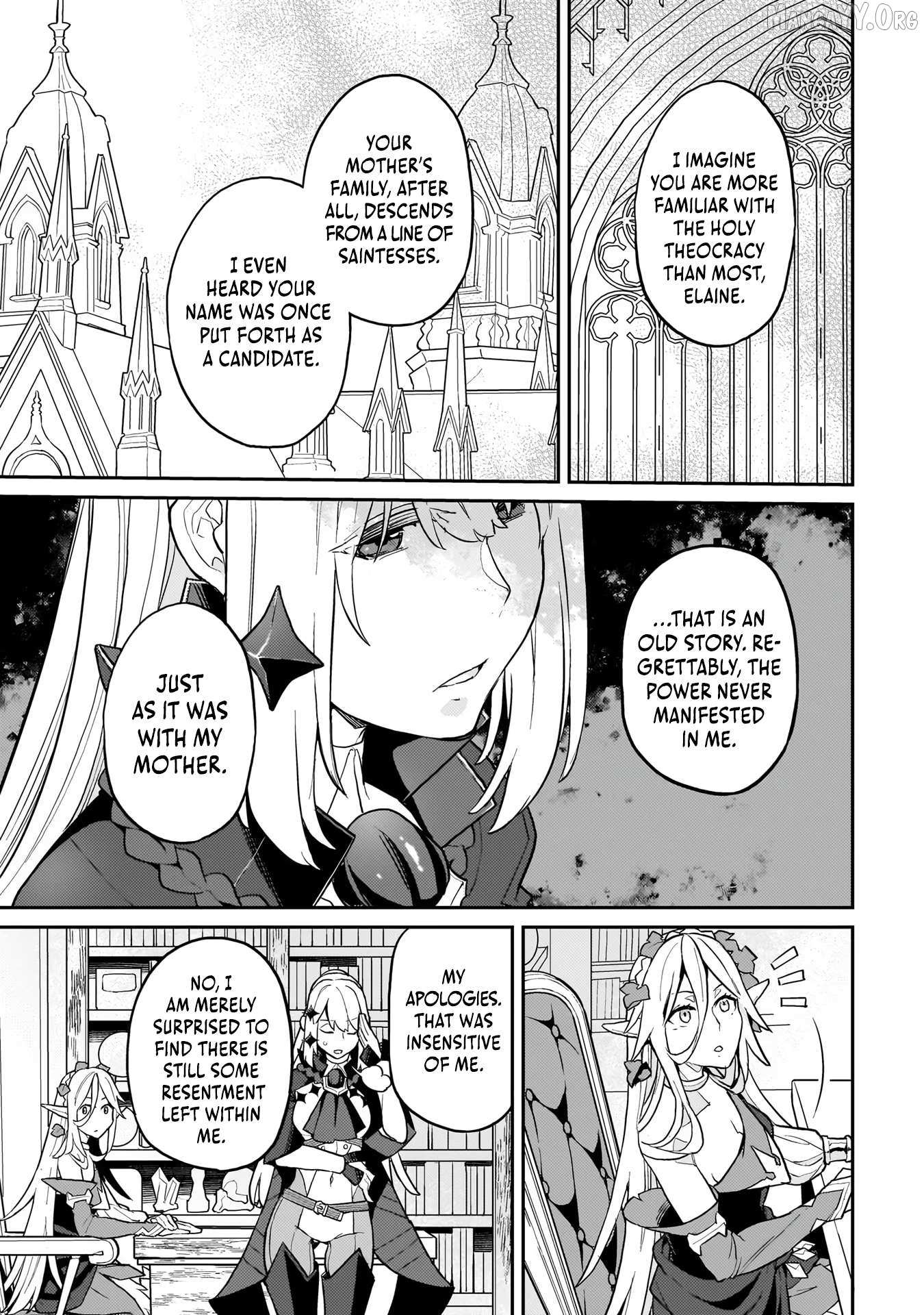 Akuyaku Ikka no Okugata, Shi ni Modori shite Kokoro wo Irekaeru Chapter 13 page 8 - 