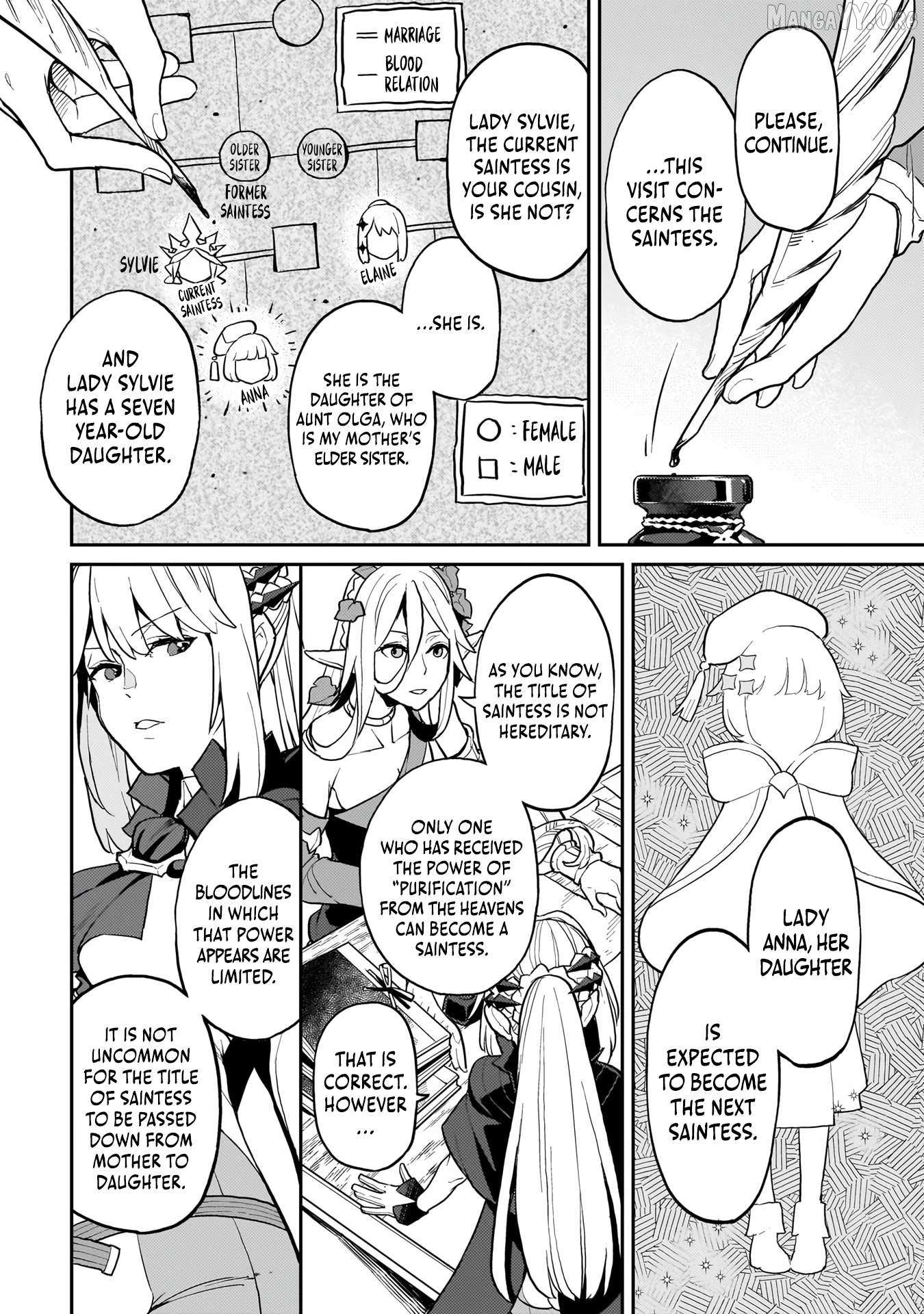 Akuyaku Ikka no Okugata, Shi ni Modori shite Kokoro wo Irekaeru Chapter 13 page 9 - 