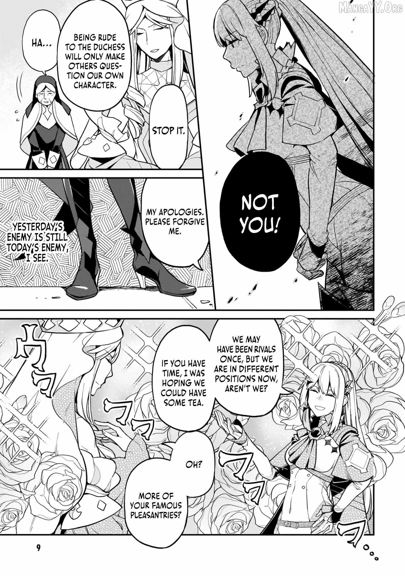 Akuyaku Ikka no Okugata, Shi ni Modori shite Kokoro wo Irekaeru Chapter 14 page 11 - 