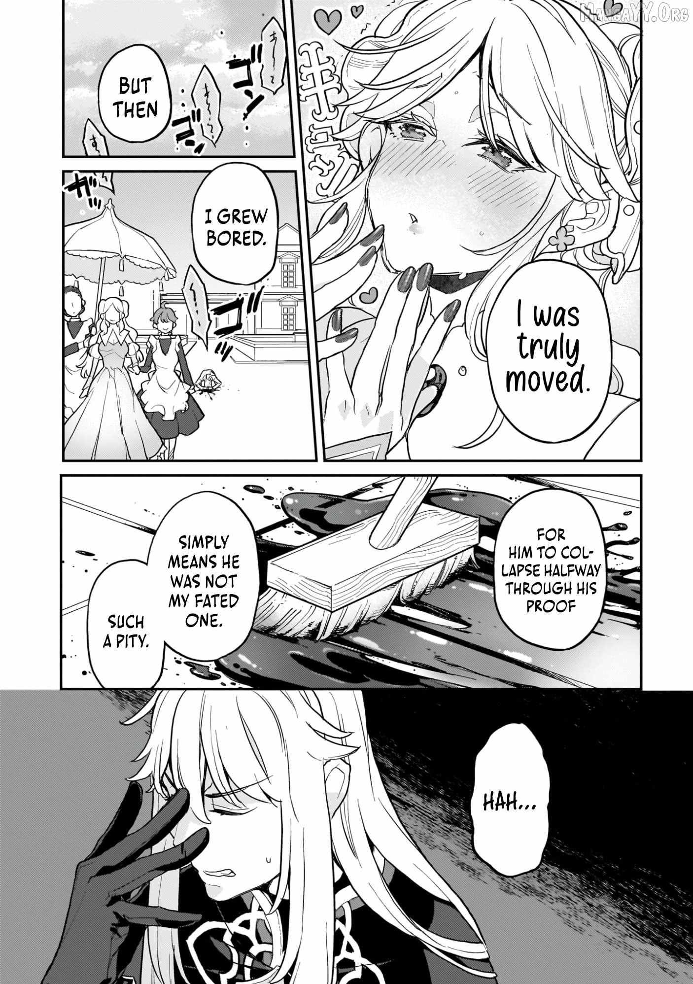 Akuyaku Ikka no Okugata, Shi ni Modori shite Kokoro wo Irekaeru Chapter 15 page 11 - 