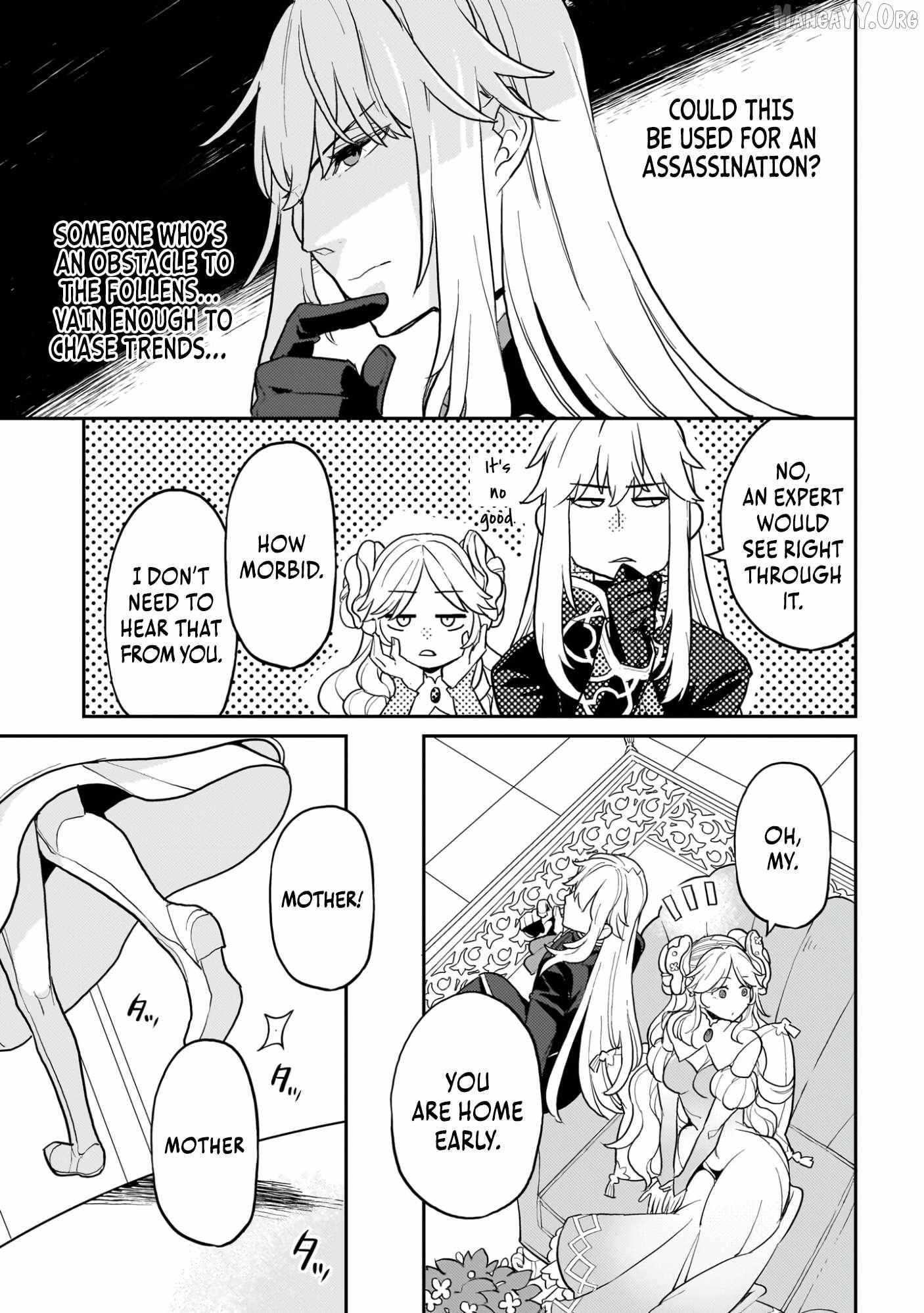 Akuyaku Ikka no Okugata, Shi ni Modori shite Kokoro wo Irekaeru Chapter 15 page 13 - 