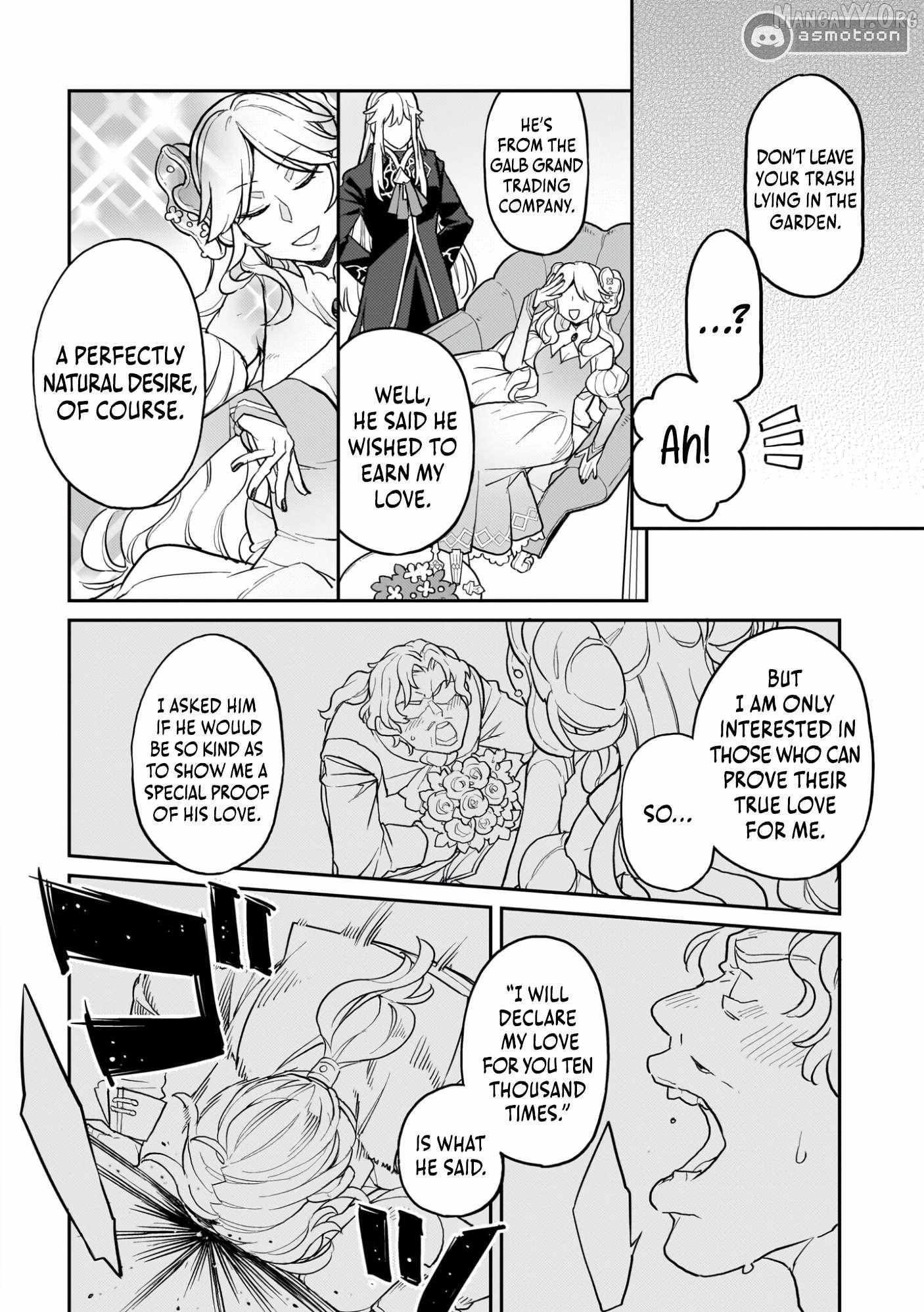 Akuyaku Ikka no Okugata, Shi ni Modori shite Kokoro wo Irekaeru Chapter 15 page 10 - 