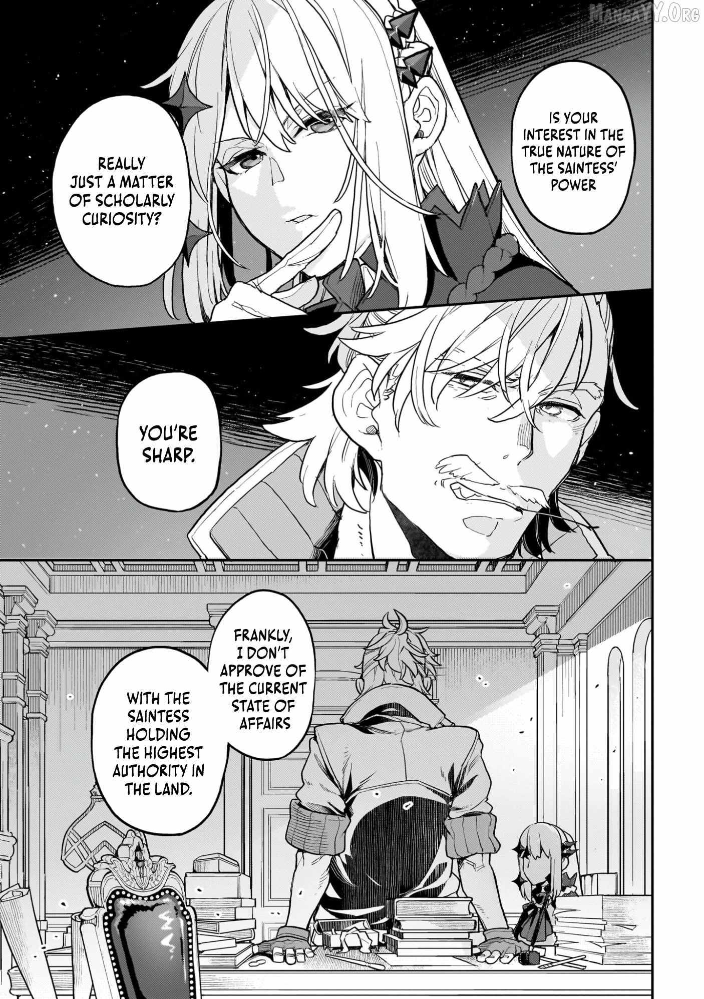 Akuyaku Ikka no Okugata, Shi ni Modori shite Kokoro wo Irekaeru Chapter 16 page 15 - 