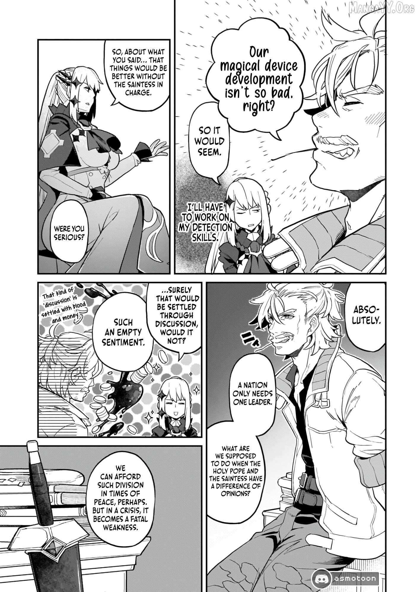 Akuyaku Ikka no Okugata, Shi ni Modori shite Kokoro wo Irekaeru Chapter 16 page 17 - 