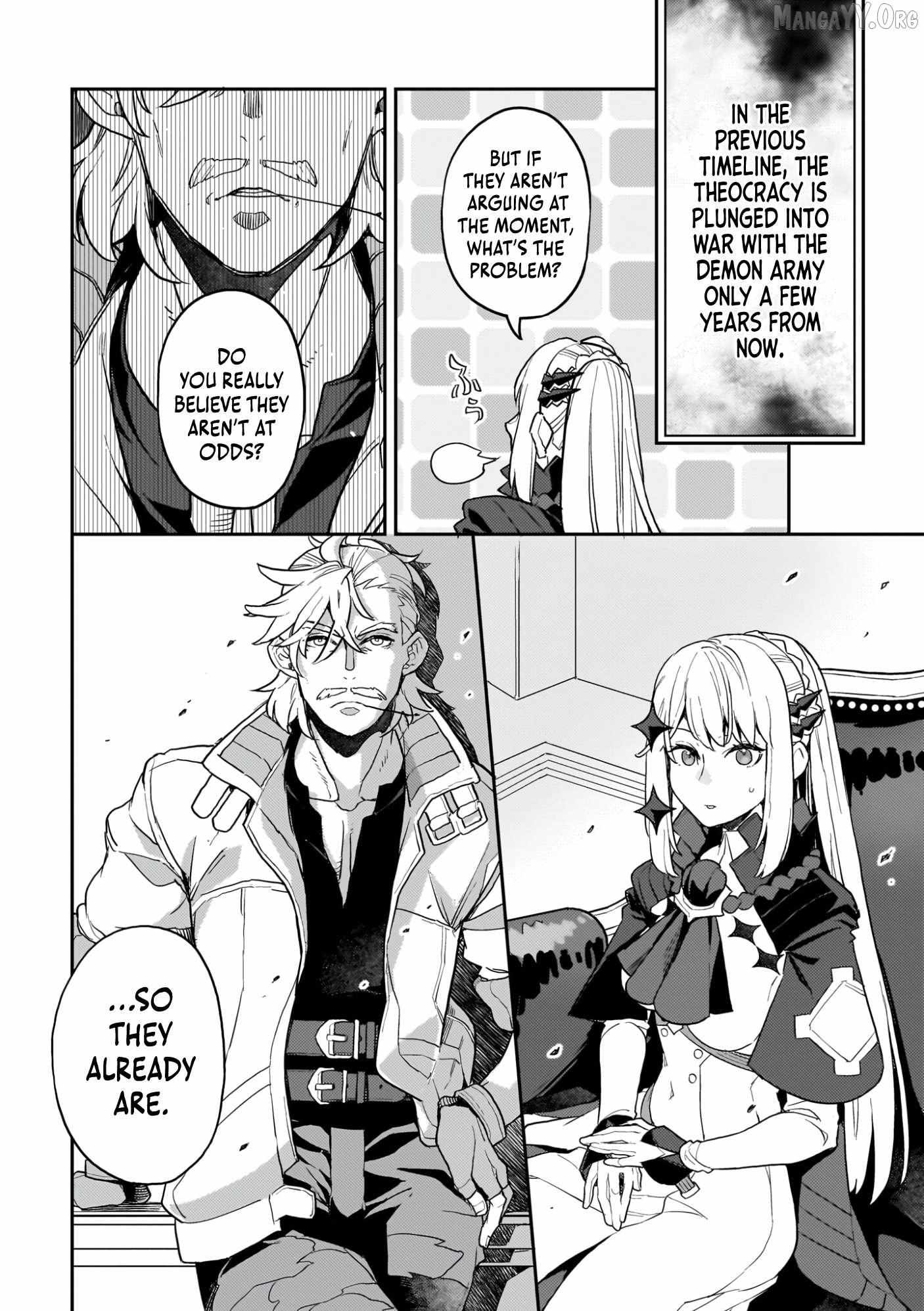 Akuyaku Ikka no Okugata, Shi ni Modori shite Kokoro wo Irekaeru Chapter 16 page 18 - 