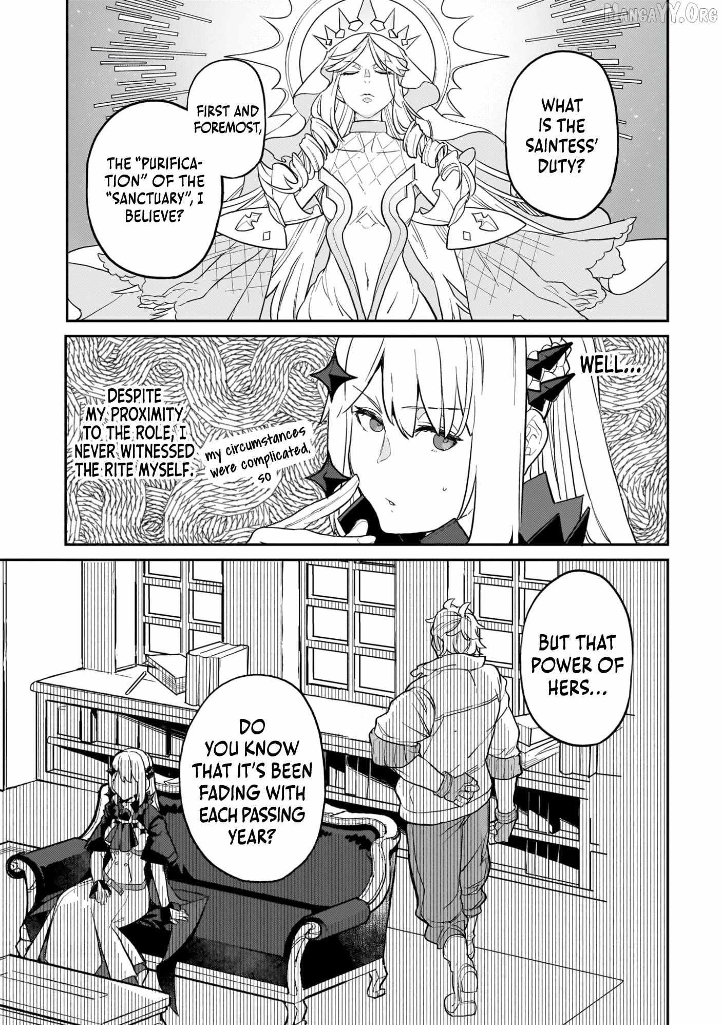Akuyaku Ikka no Okugata, Shi ni Modori shite Kokoro wo Irekaeru Chapter 16 page 19 - 