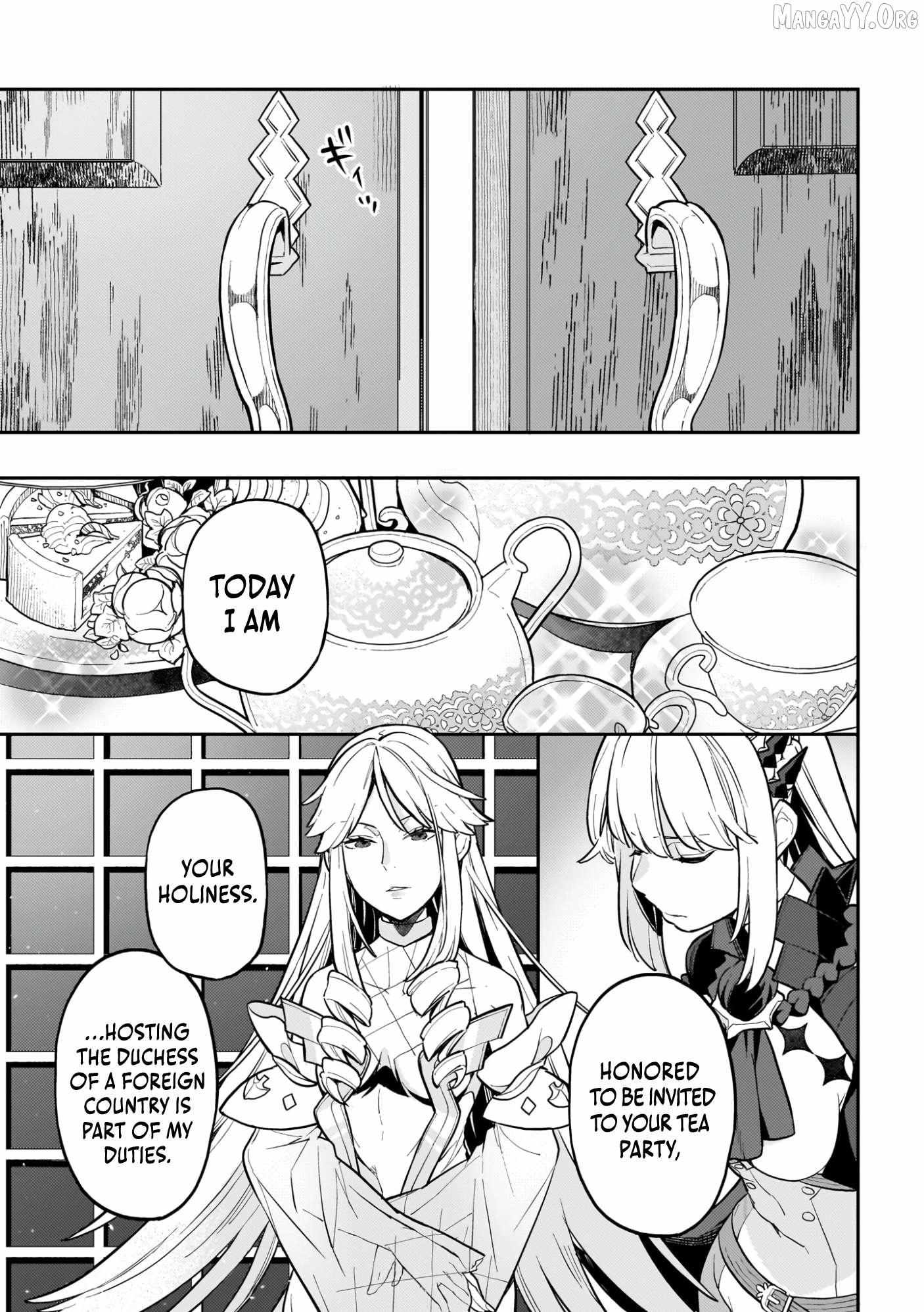 Akuyaku Ikka no Okugata, Shi ni Modori shite Kokoro wo Irekaeru Chapter 19 page 23 - 
