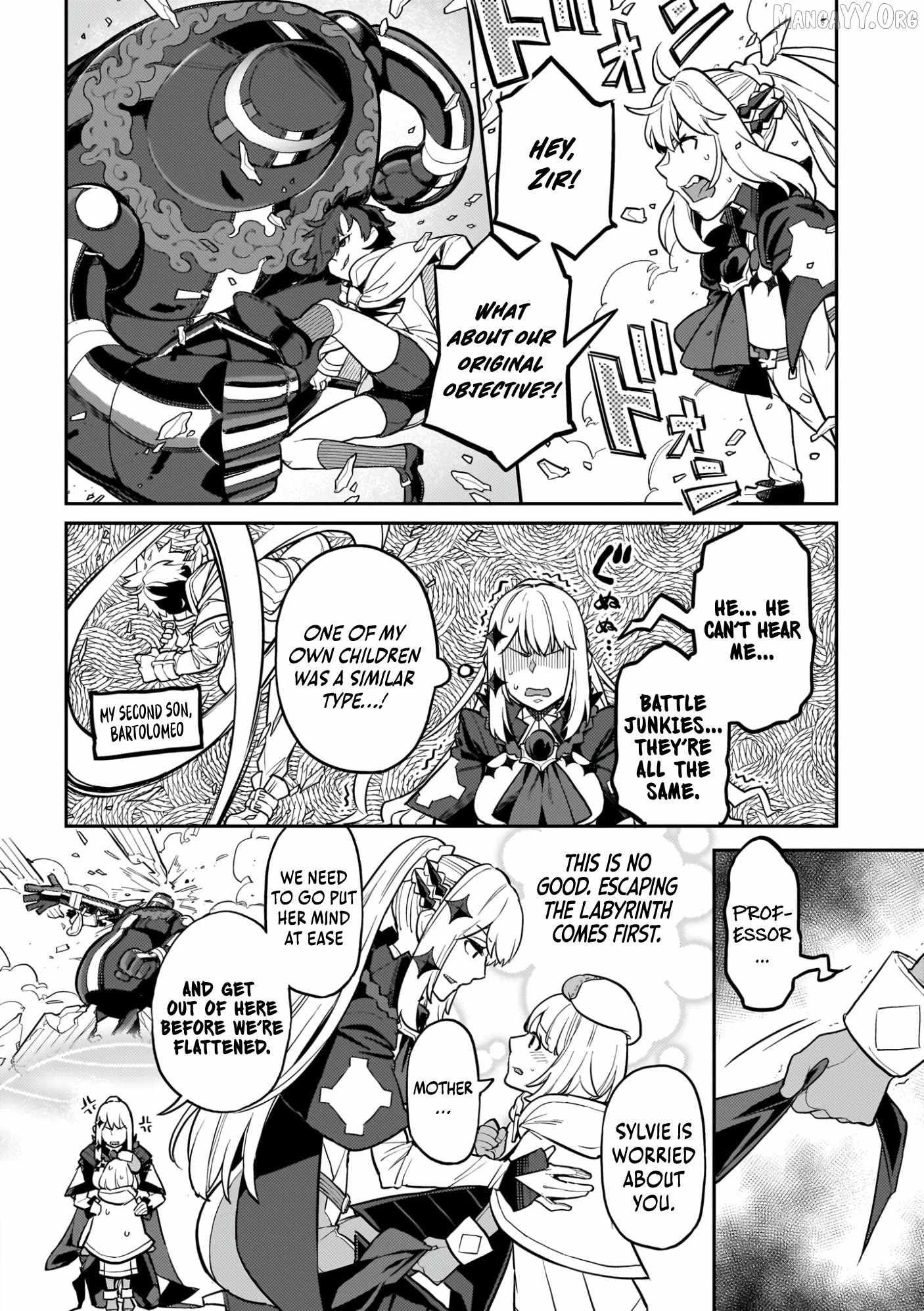 Akuyaku Ikka no Okugata, Shi ni Modori shite Kokoro wo Irekaeru Chapter 20 page 25 - 