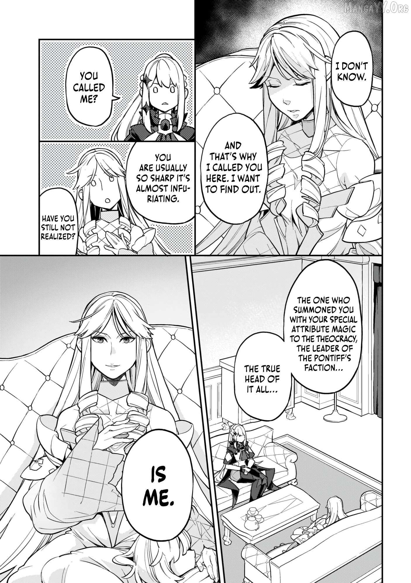 Akuyaku Ikka no Okugata, Shi ni Modori shite Kokoro wo Irekaeru Chapter 21 page 19 - 
