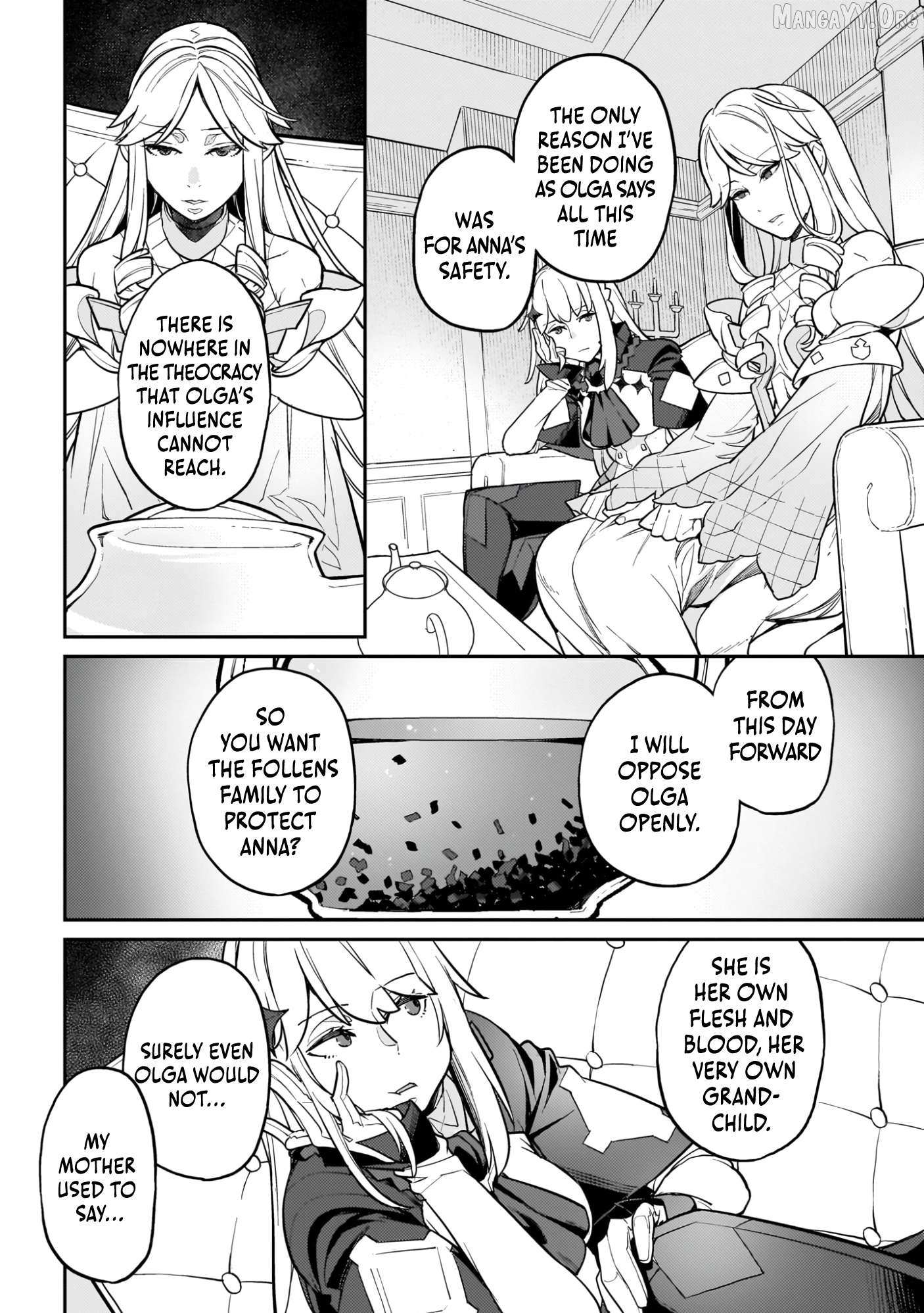 Akuyaku Ikka no Okugata, Shi ni Modori shite Kokoro wo Irekaeru Chapter 21 page 22 - 