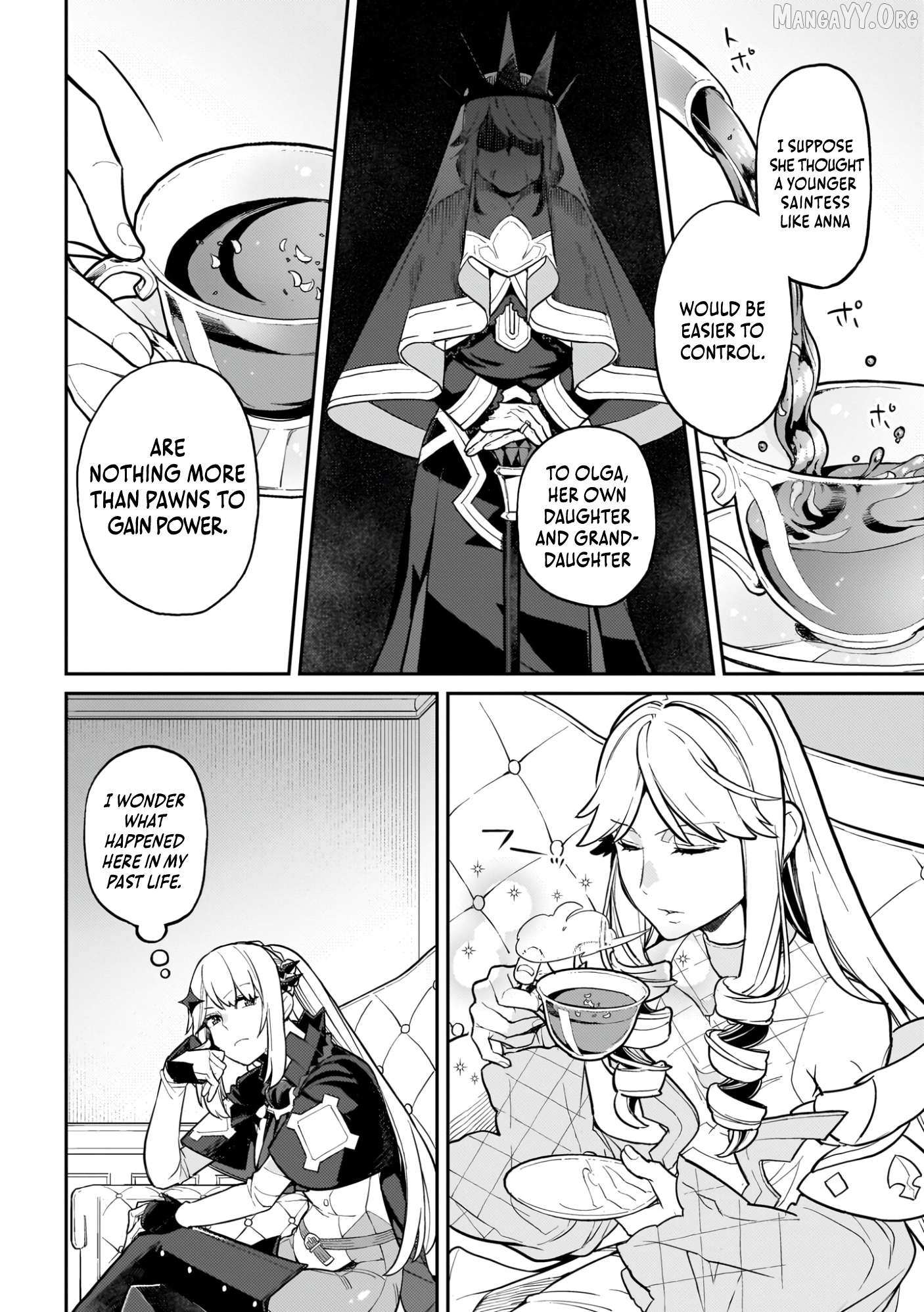 Akuyaku Ikka no Okugata, Shi ni Modori shite Kokoro wo Irekaeru Chapter 21 page 24 - 