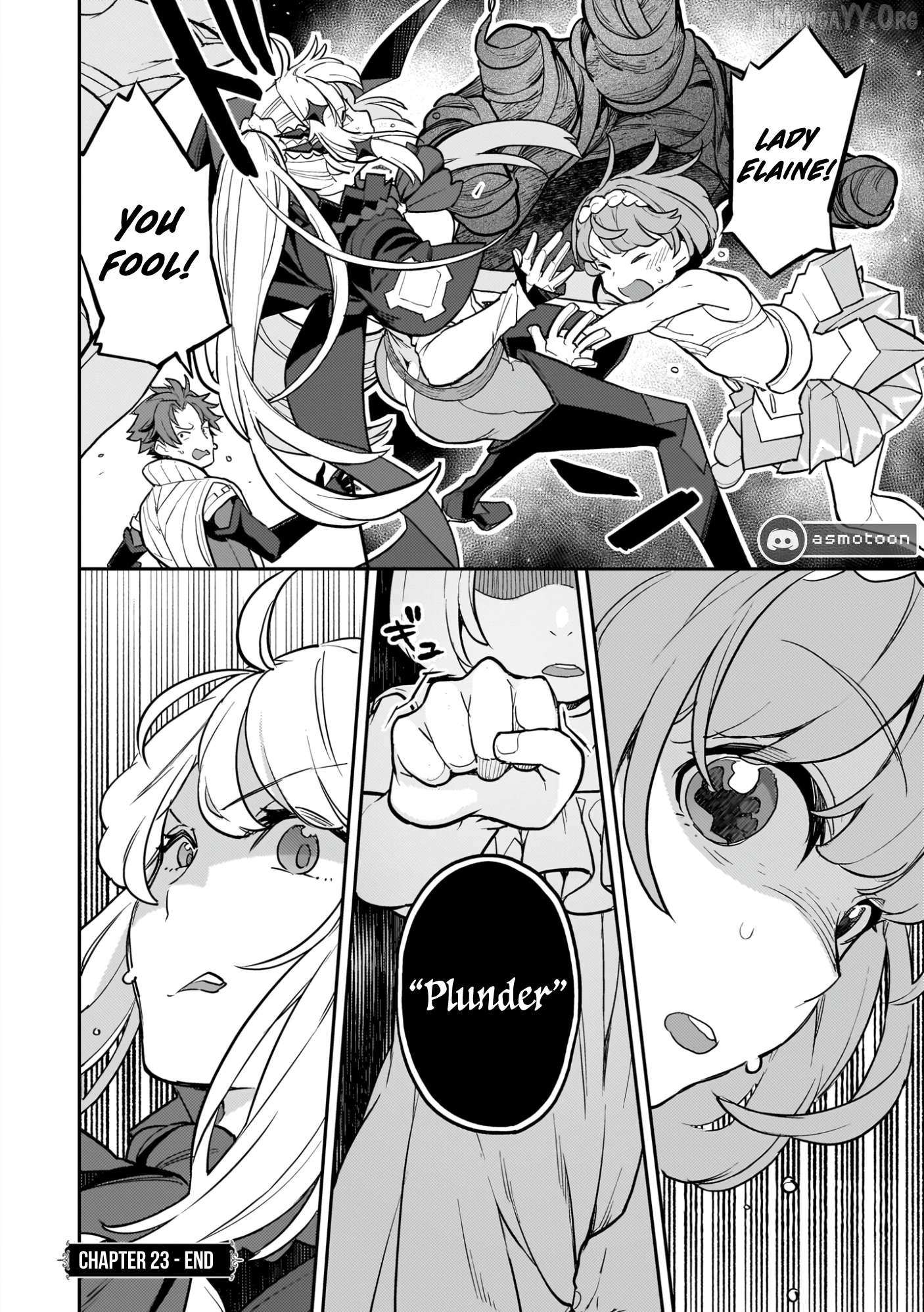 Akuyaku Ikka no Okugata, Shi ni Modori shite Kokoro wo Irekaeru Chapter 23 page 23 - 