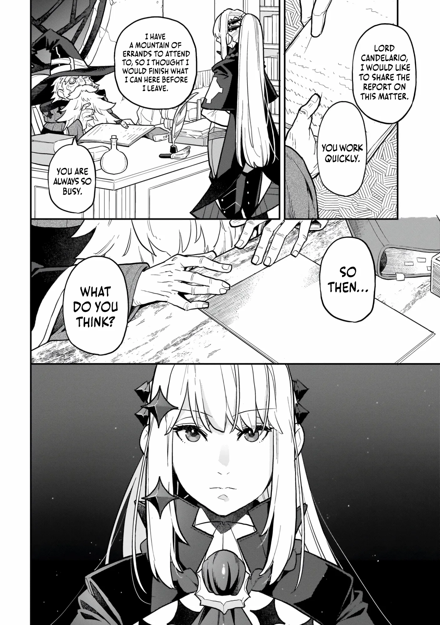 Akuyaku Ikka no Okugata, Shi ni Modori shite Kokoro wo Irekaeru Chapter 24 page 22 - 
