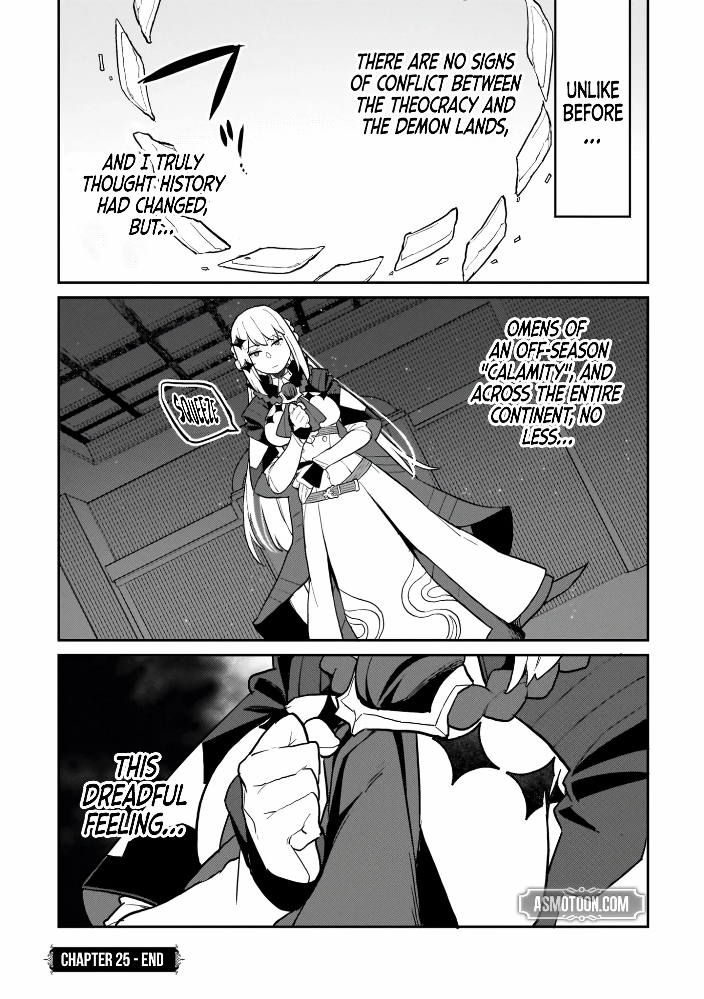 Akuyaku Ikka no Okugata, Shi ni Modori shite Kokoro wo Irekaeru Chapter 25 page 23 - 