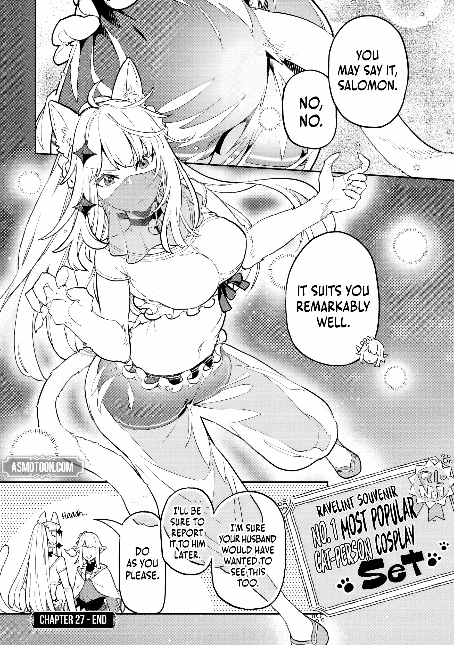 Akuyaku Ikka no Okugata, Shi ni Modori shite Kokoro wo Irekaeru Chapter 28 page 27 - 