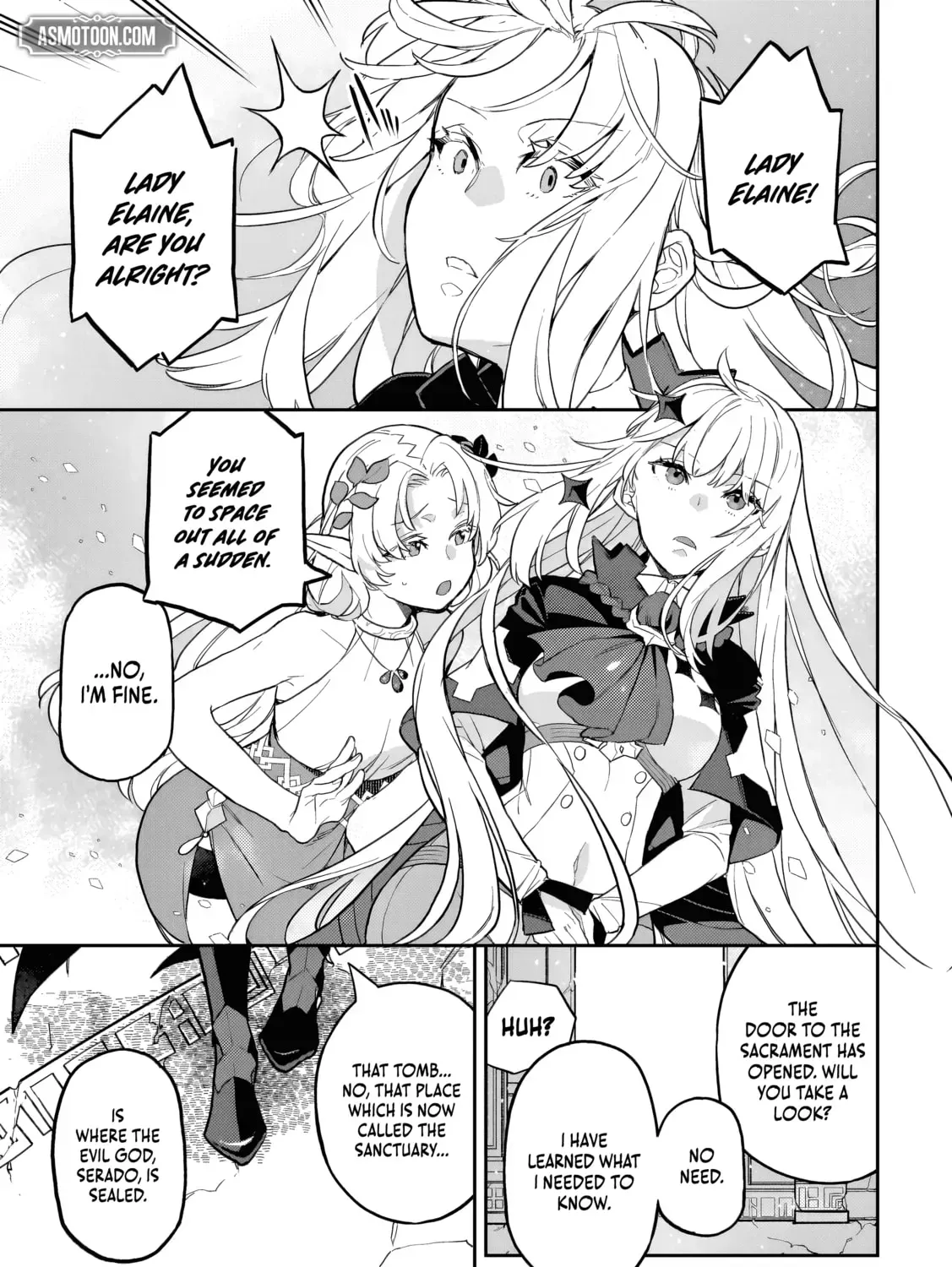Akuyaku Ikka no Okugata, Shi ni Modori shite Kokoro wo Irekaeru Chapter 32 page 50 - 