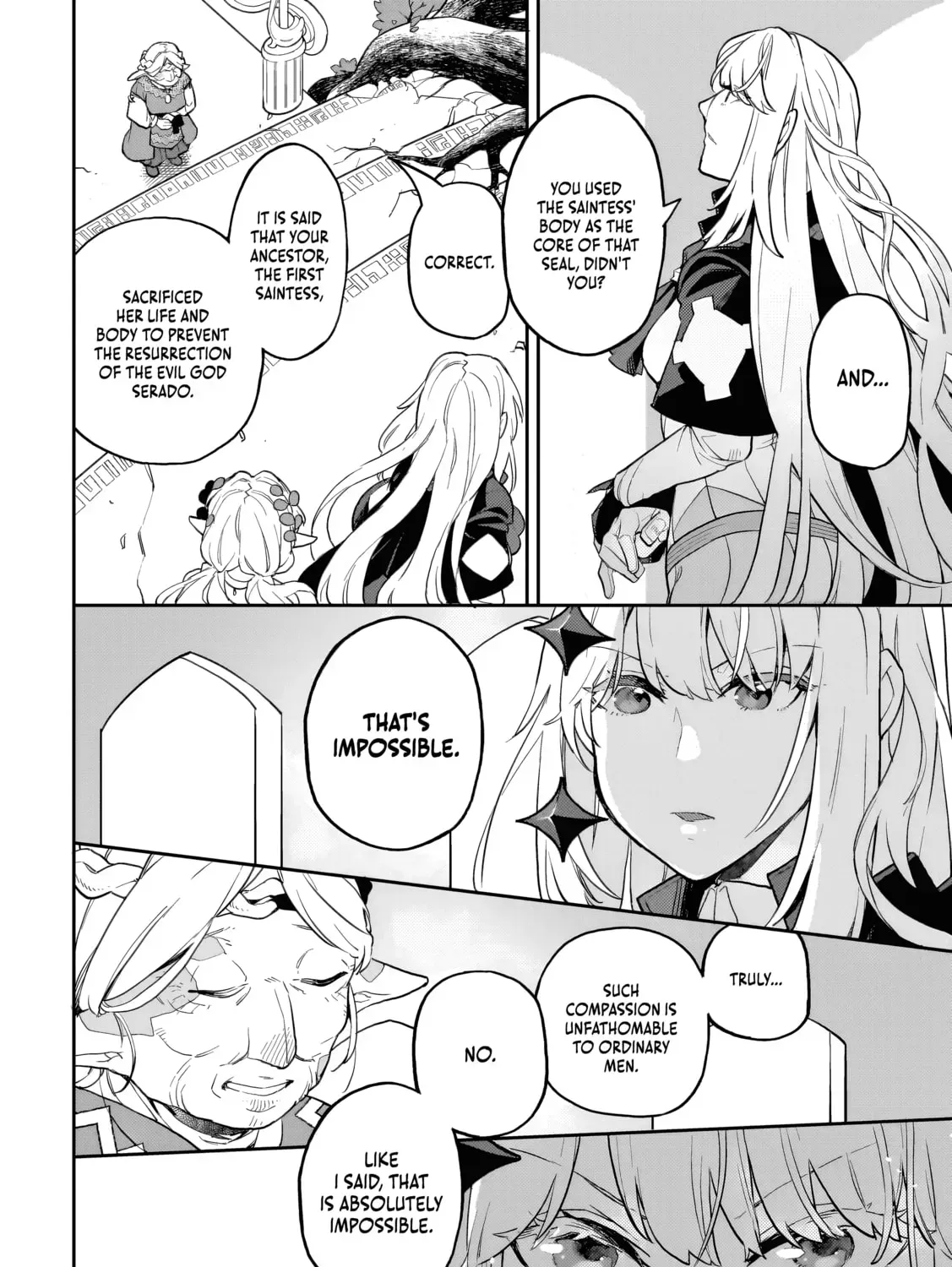 Akuyaku Ikka no Okugata, Shi ni Modori shite Kokoro wo Irekaeru Chapter 32 page 52 - 
