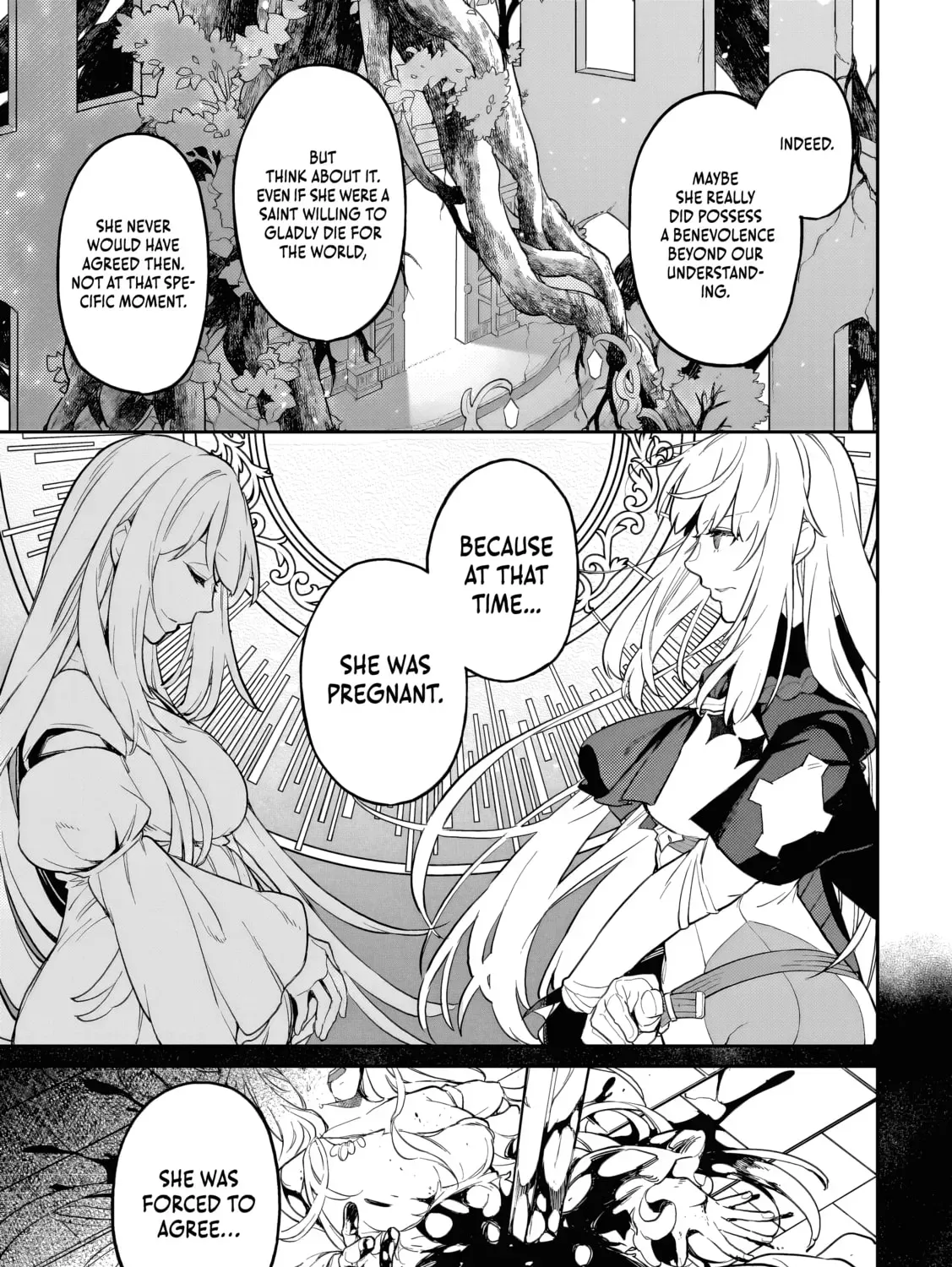 Akuyaku Ikka no Okugata, Shi ni Modori shite Kokoro wo Irekaeru Chapter 32 page 54 - 