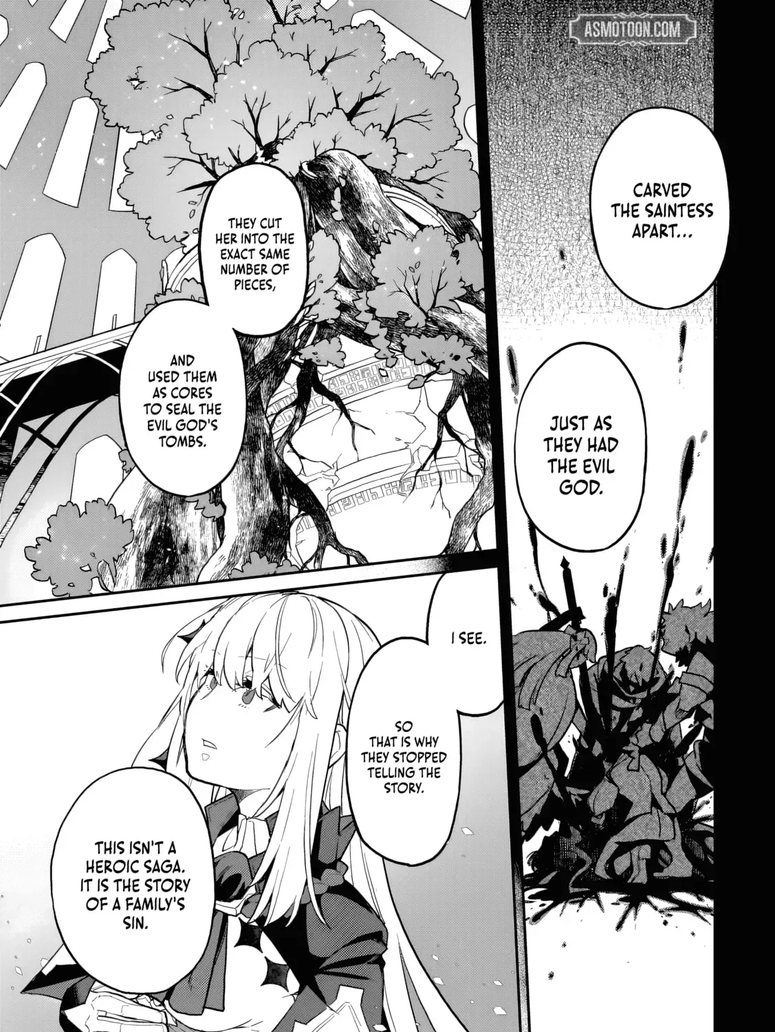 Akuyaku Ikka no Okugata, Shi ni Modori shite Kokoro wo Irekaeru Chapter 32 page 58 - 