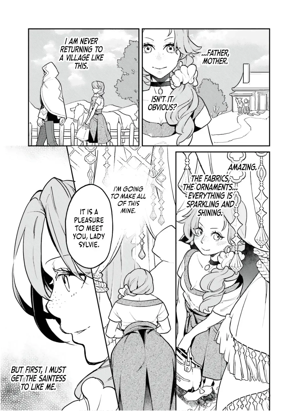 Akuyaku Ikka no Okugata, Shi ni Modori shite Kokoro wo Irekaeru Chapter 33 page 32 - 
