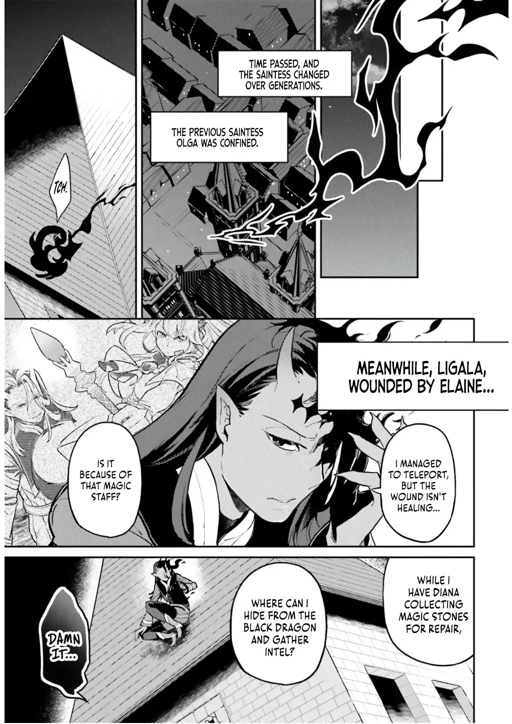 Akuyaku Ikka no Okugata, Shi ni Modori shite Kokoro wo Irekaeru Chapter 34 page 14 - 