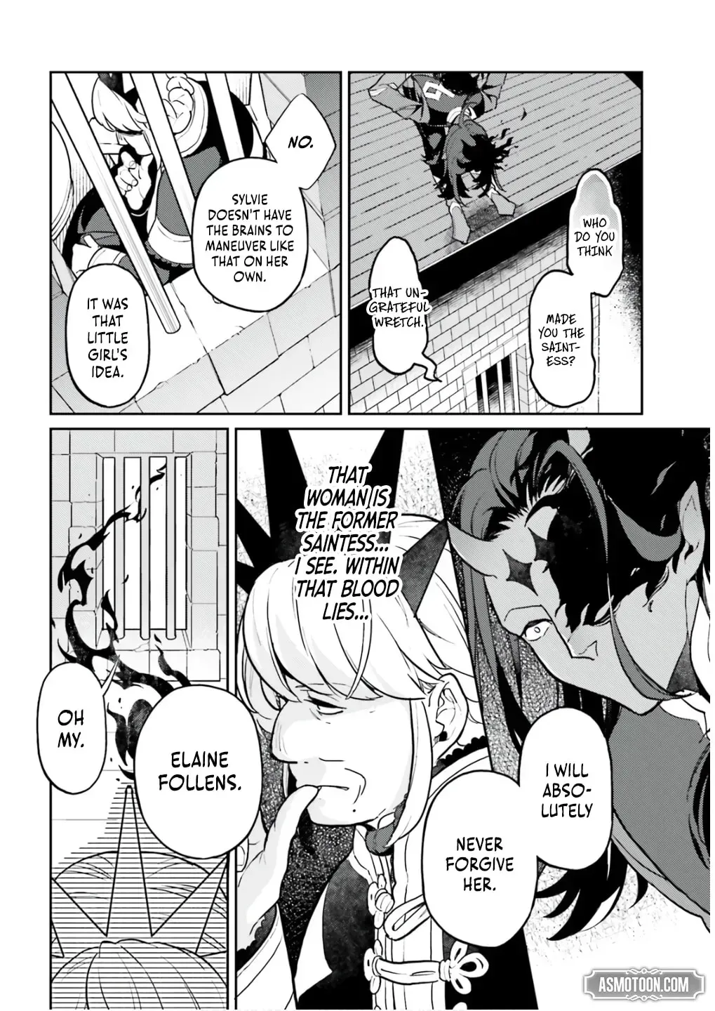 Akuyaku Ikka no Okugata, Shi ni Modori shite Kokoro wo Irekaeru Chapter 34 page 15 - 