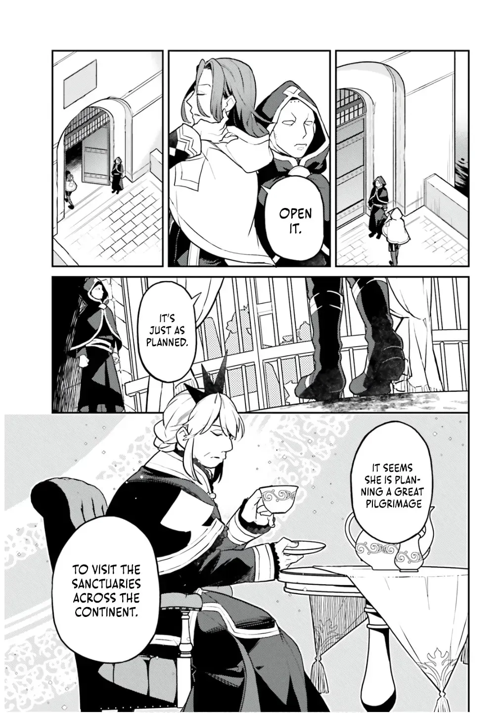 Akuyaku Ikka no Okugata, Shi ni Modori shite Kokoro wo Irekaeru Chapter 34 page 22 - 