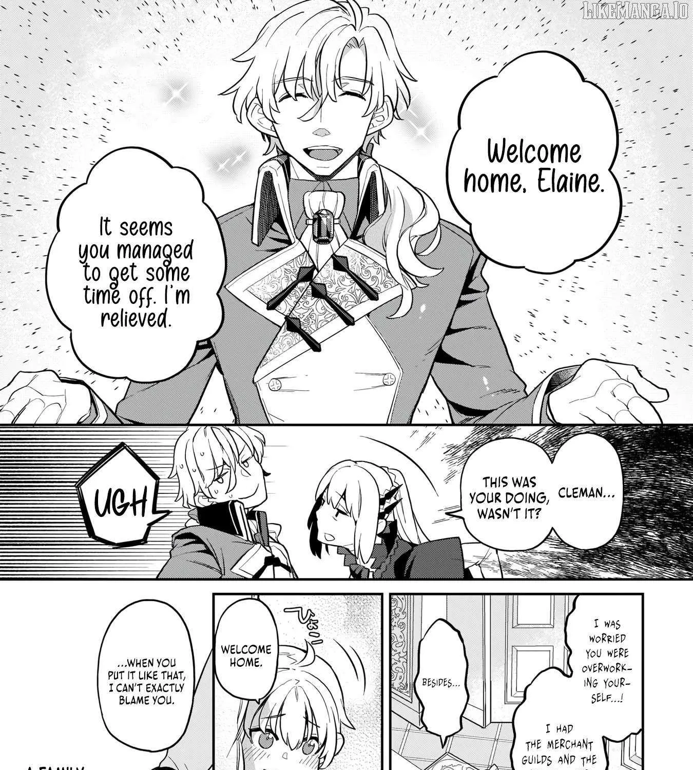 Akuyaku Ikka no Okugata, Shi ni Modori shite Kokoro wo Irekaeru Chapter 5 page 14 - 