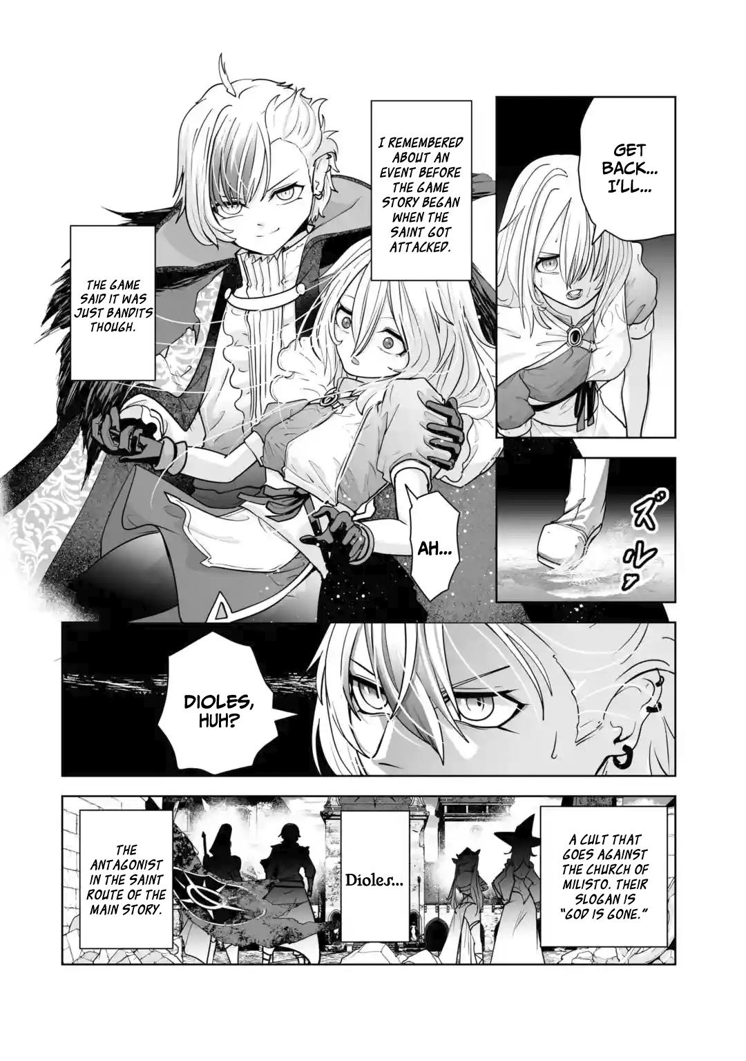 Akuyaku Kizoku ga Hirakinaotte Hametsu Flag wo "Jitsuryoku" de Tatakiotteitara, Itsunomanika Heroine-tachi kara Eiyuushi Sareru you ni natta Ken Chapter 1.2 page 10 - 