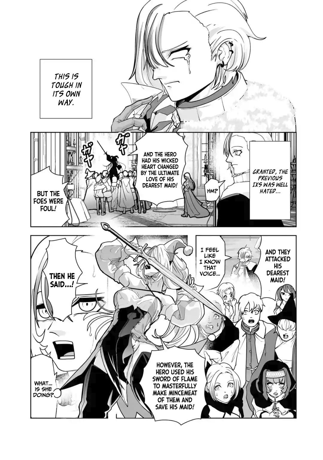 Akuyaku Kizoku ga Hirakinaotte Hametsu Flag wo "Jitsuryoku" de Tatakiotteitara, Itsunomanika Heroine-tachi kara Eiyuushi Sareru you ni natta Ken Chapter 2.1 page 5 - 