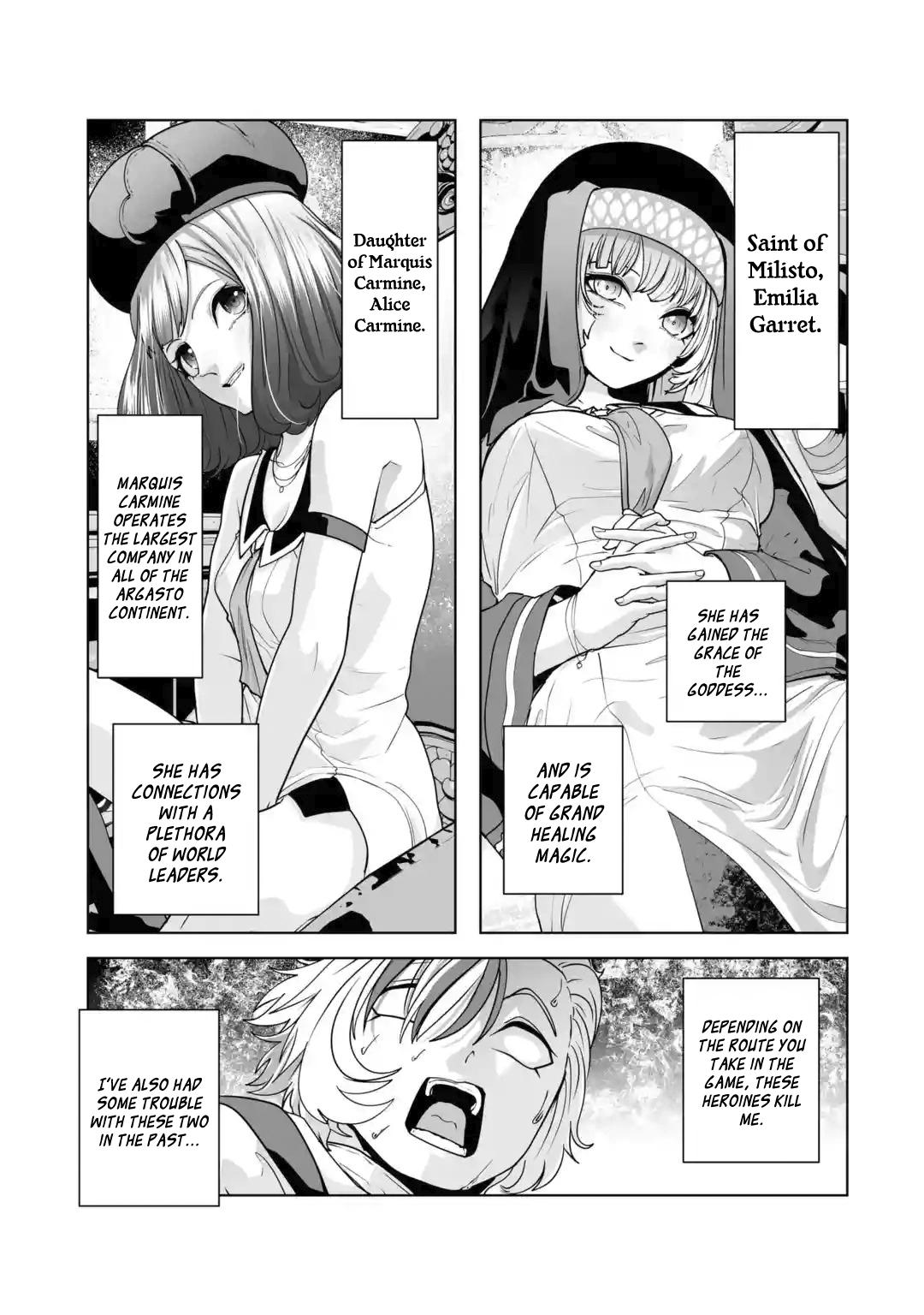 Akuyaku Kizoku ga Hirakinaotte Hametsu Flag wo "Jitsuryoku" de Tatakiotteitara, Itsunomanika Heroine-tachi kara Eiyuushi Sareru you ni natta Ken Chapter 2.1 page 9 - 