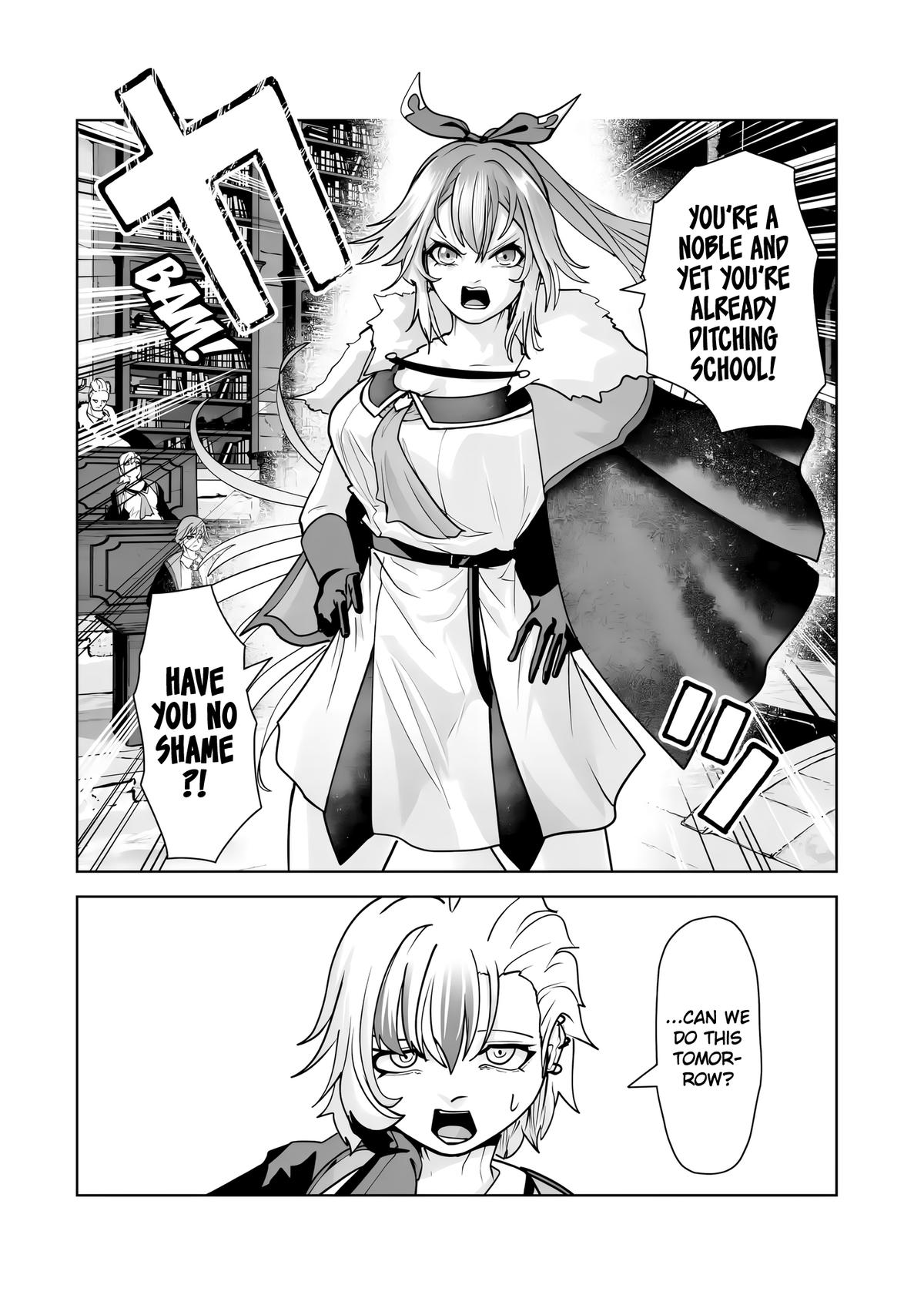 Akuyaku Kizoku ga Hirakinaotte Hametsu Flag wo "Jitsuryoku" de Tatakiotteitara, Itsunomanika Heroine-tachi kara Eiyuushi Sareru you ni natta Ken Chapter 3.2 page 25 - 