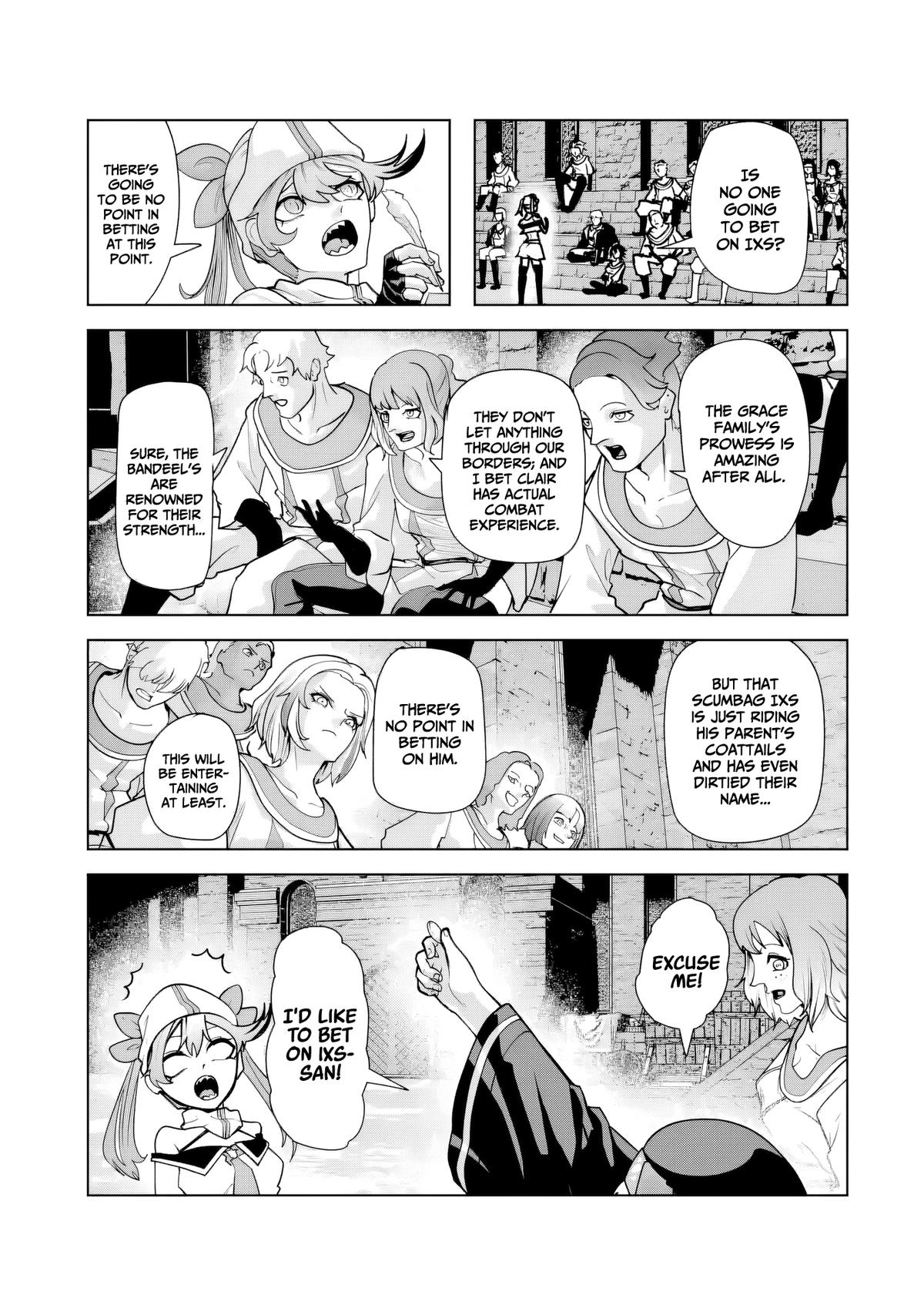 Akuyaku Kizoku ga Hirakinaotte Hametsu Flag wo "Jitsuryoku" de Tatakiotteitara, Itsunomanika Heroine-tachi kara Eiyuushi Sareru you ni natta Ken Chapter 4.1 page 17 - 