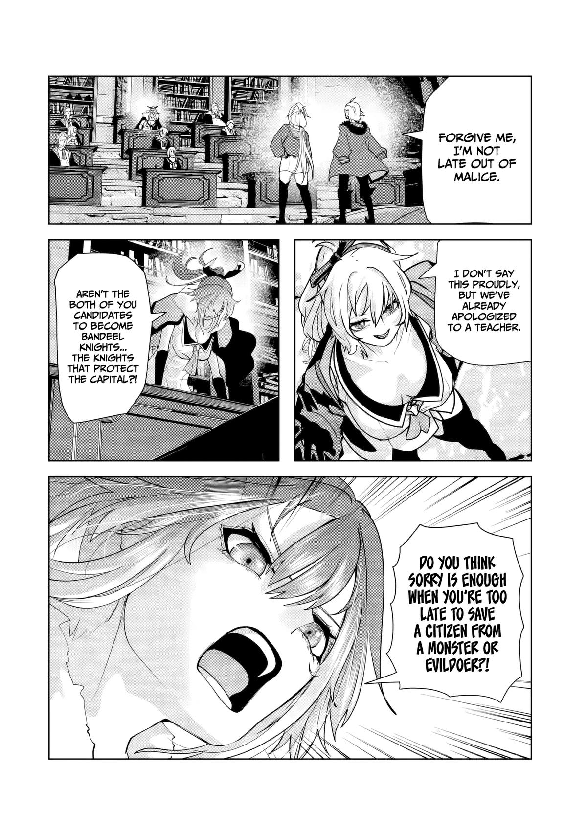 Akuyaku Kizoku ga Hirakinaotte Hametsu Flag wo "Jitsuryoku" de Tatakiotteitara, Itsunomanika Heroine-tachi kara Eiyuushi Sareru you ni natta Ken Chapter 4.1 page 4 - 
