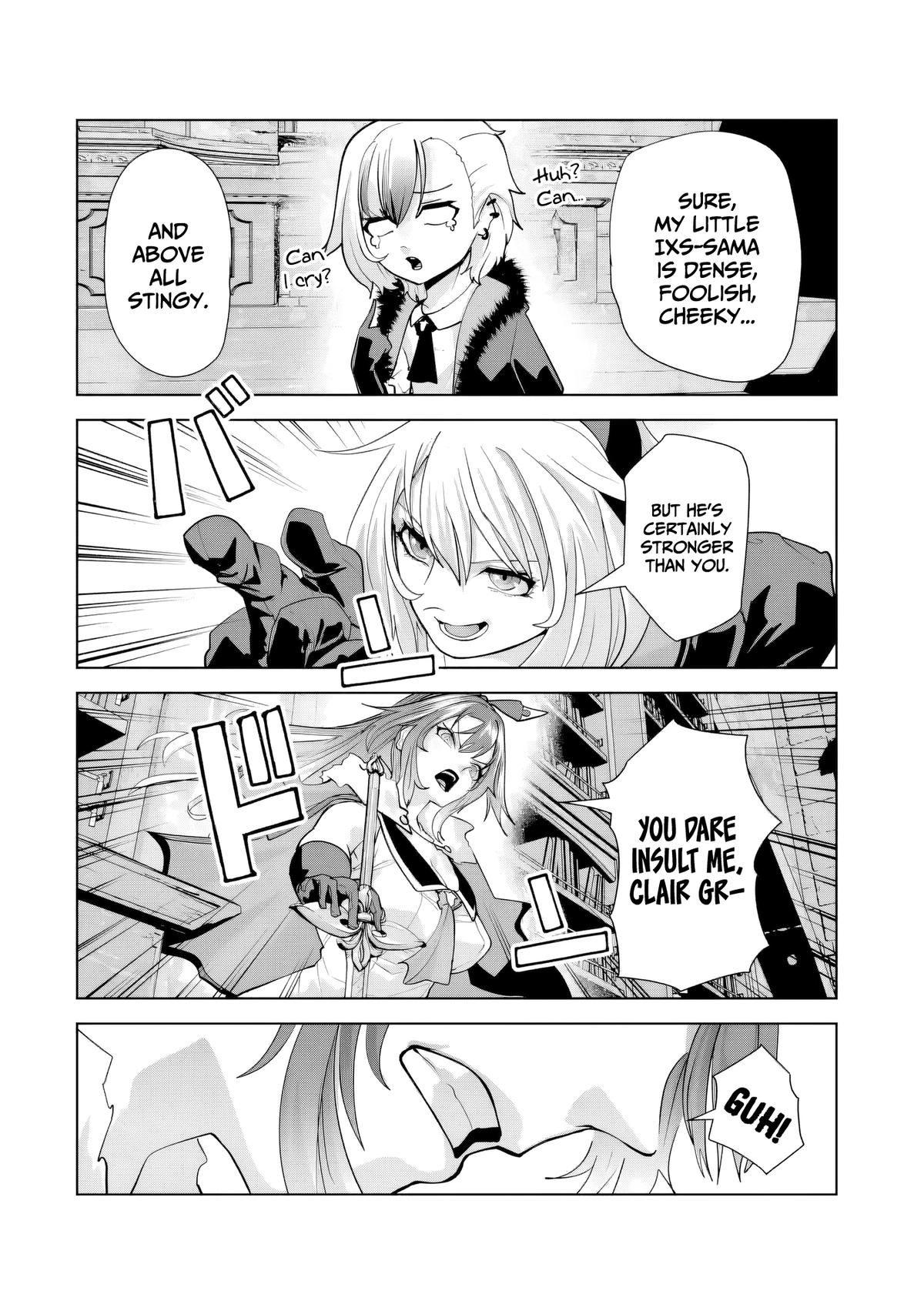 Akuyaku Kizoku ga Hirakinaotte Hametsu Flag wo "Jitsuryoku" de Tatakiotteitara, Itsunomanika Heroine-tachi kara Eiyuushi Sareru you ni natta Ken Chapter 4.1 page 6 - 