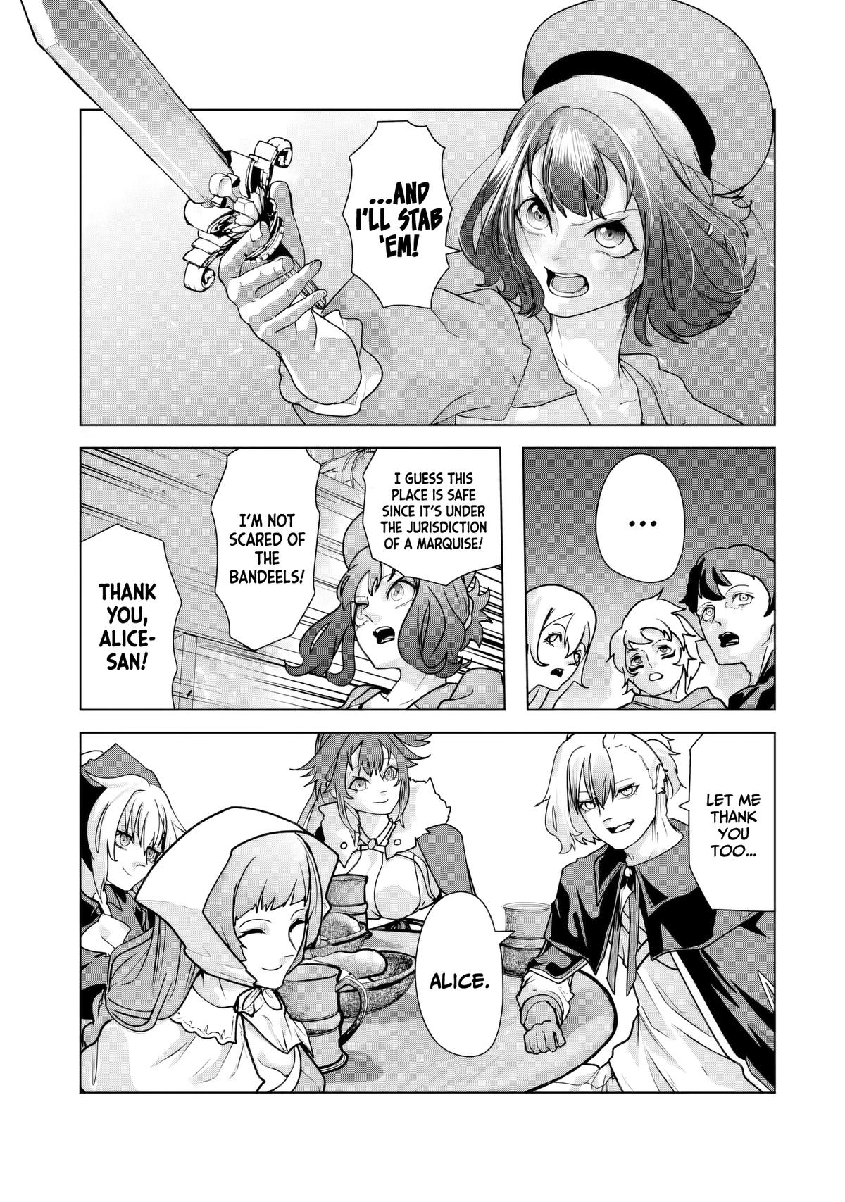Akuyaku Kizoku ga Hirakinaotte Hametsu Flag wo "Jitsuryoku" de Tatakiotteitara, Itsunomanika Heroine-tachi kara Eiyuushi Sareru you ni natta Ken Chapter 5.1 page 14 - 